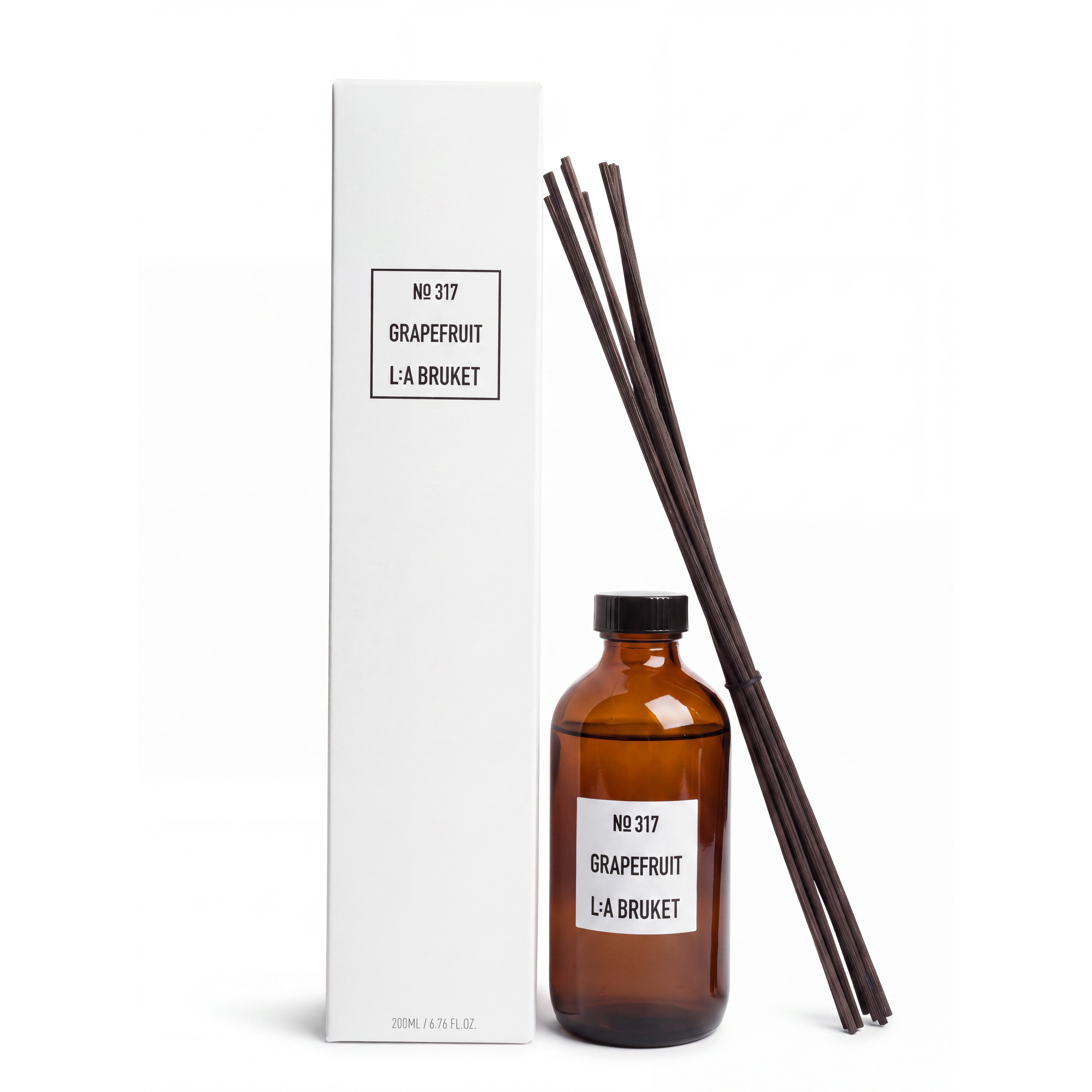 L:A Bruket No. 317 Grapefruit Home Reed Diffuser 200 ml-L:A Bruket-Oak Manor Fragrances