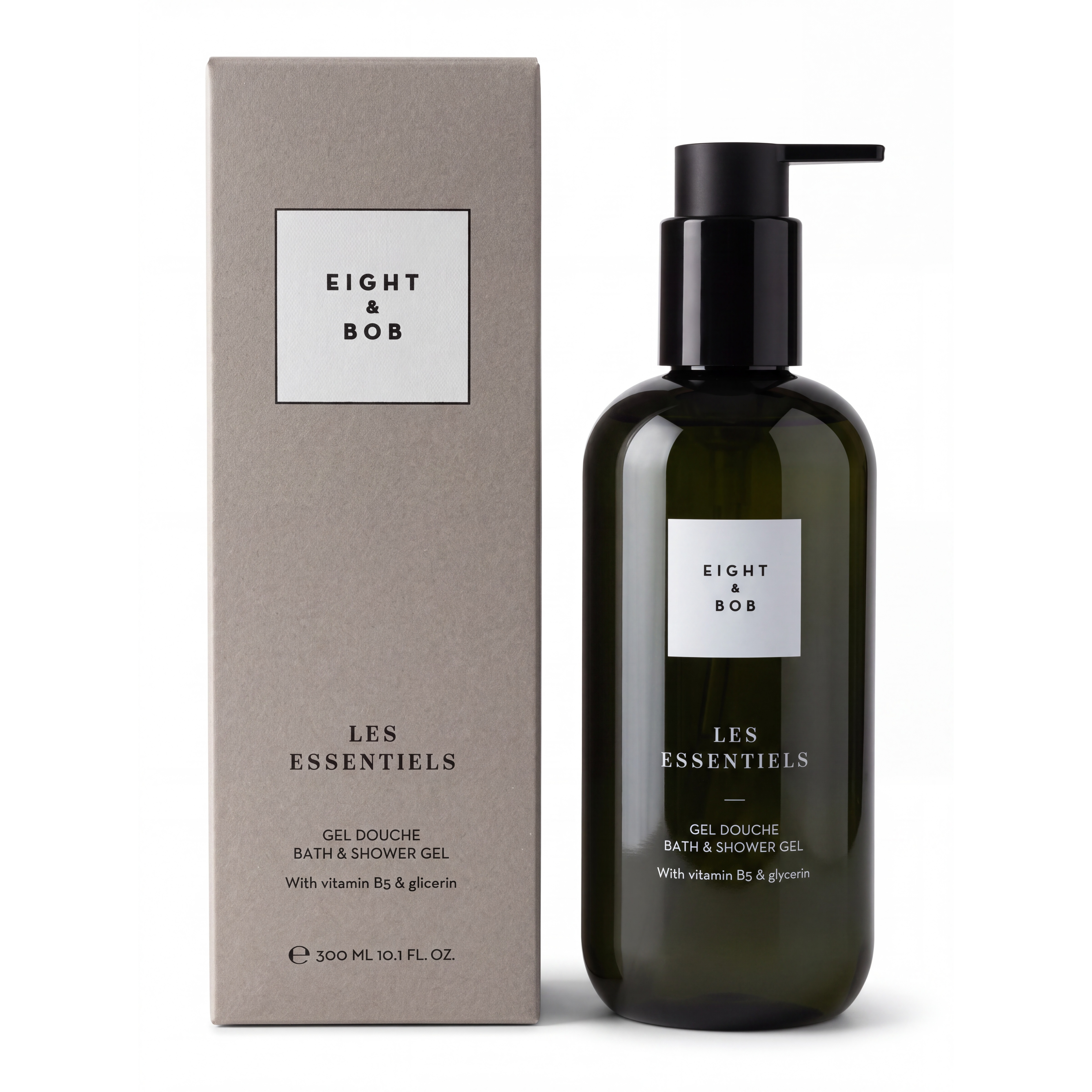 Eight & Bob Les Essentials Bath & Shower Gel 300 ml (10.1 fl oz)-Eight & Bob-Oak Manor Fragrances