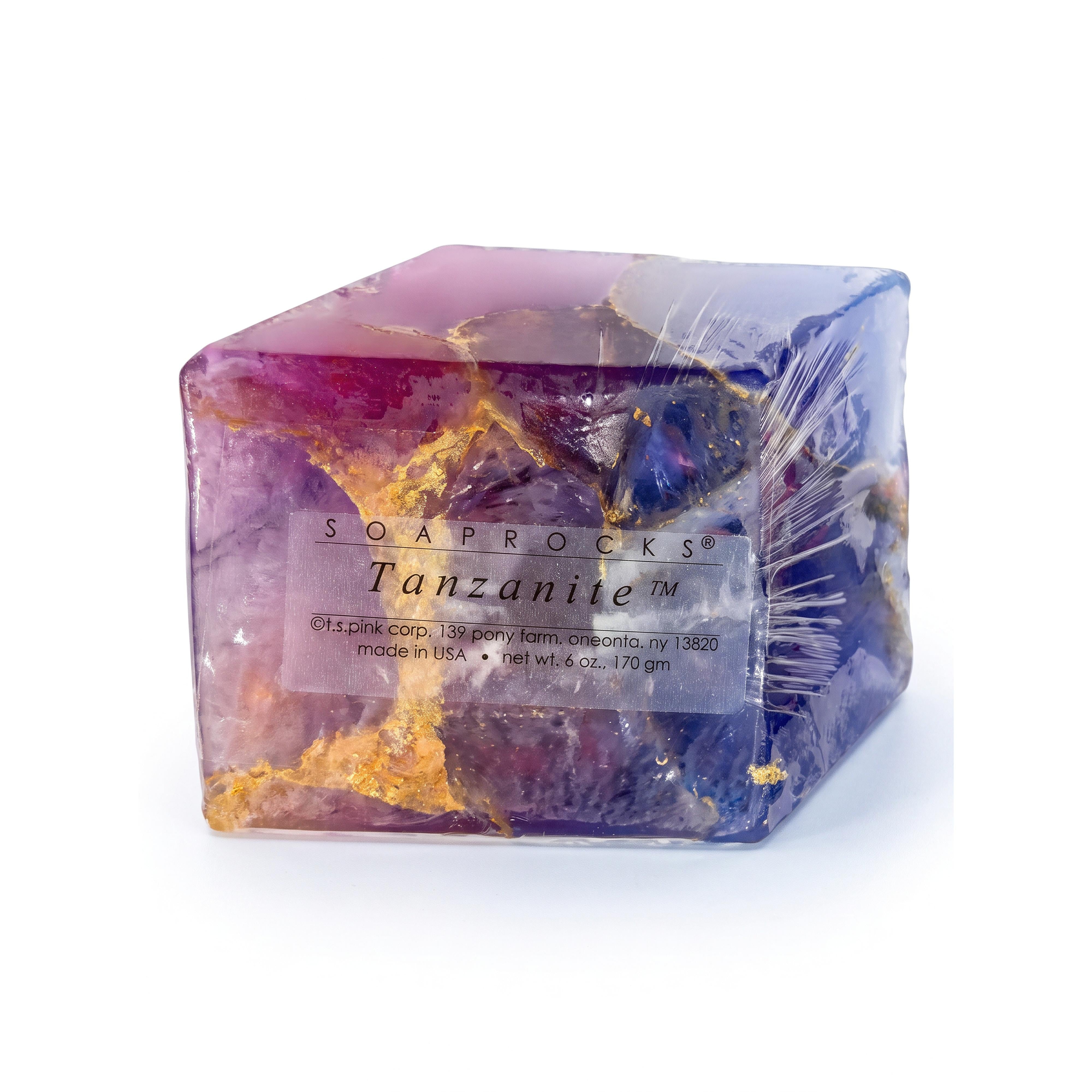 T.S. Pink SoapRocks 6 oz December Birthstone Tanzanite-T.S. Pink SoapRocks-Oak Manor Fragrances