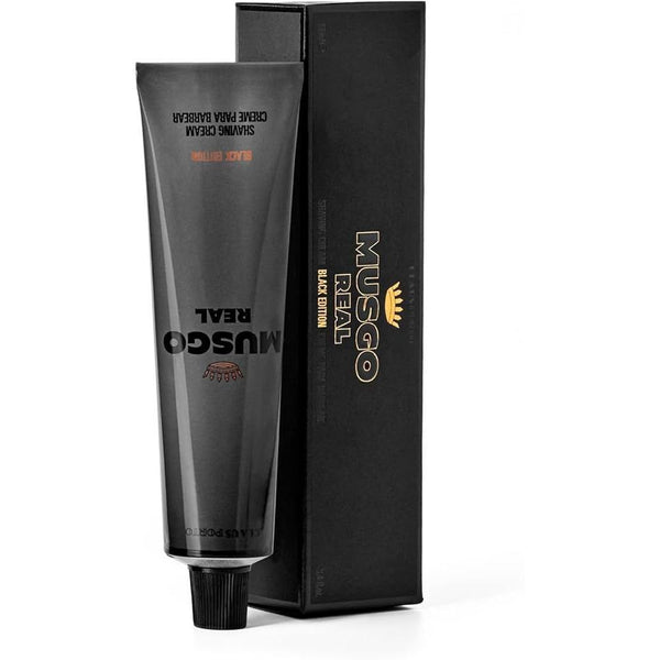 Claus Porto Musgo Real Black Edition Shaving Cream 100 ml (3.4 oz)-Claus Porto-Oak Manor Fragrances