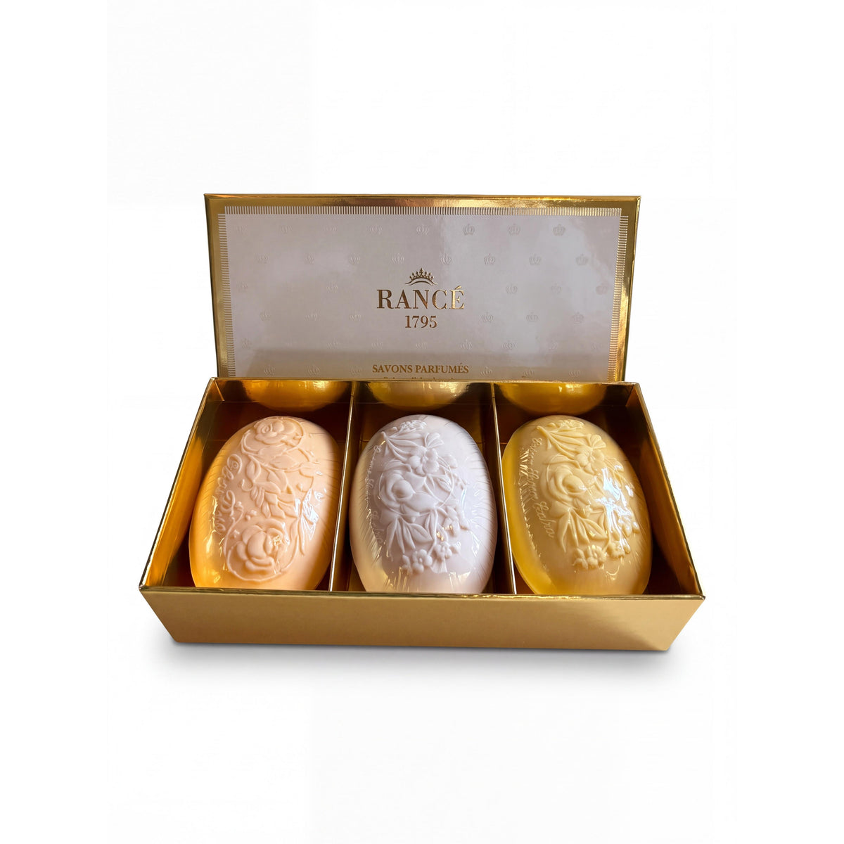 Rance 1795 Soap Set 3 x 100 g Olio di Rose, Tuberose, Jasmin Royal-Rance Soaps-Oak Manor Fragrances