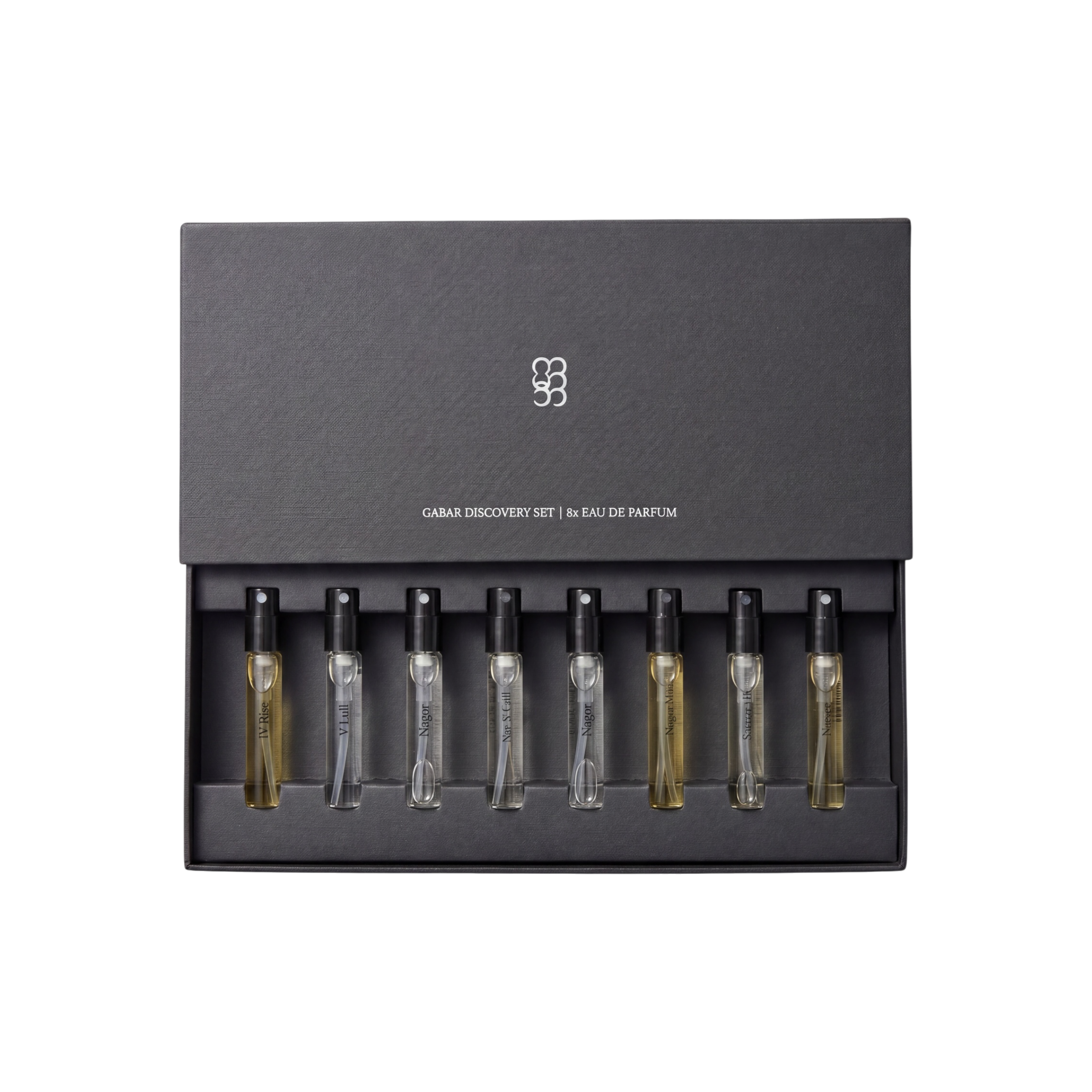 Gabar 8-Part Collection Eau de Parfum Discovery Set 8 x 2ml Gift Set-Gabar Eau de Parfums-Oak Manor Fragrances
