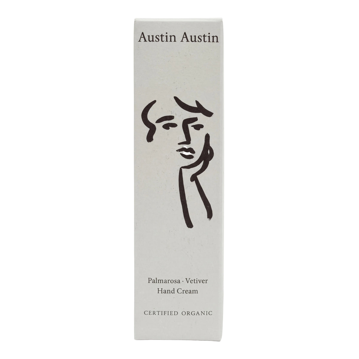 Austin Austin Organic Palmarosa and Vetiver Hand Cream 50 ml-Austin Austin-Oak Manor Fragrances