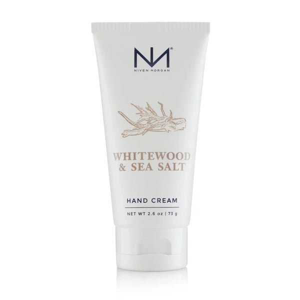Niven Morgan Whitewood and Sea Salt Travel Hand Cream 2.6 oz-Niven Morgan-Oak Manor Fragrances