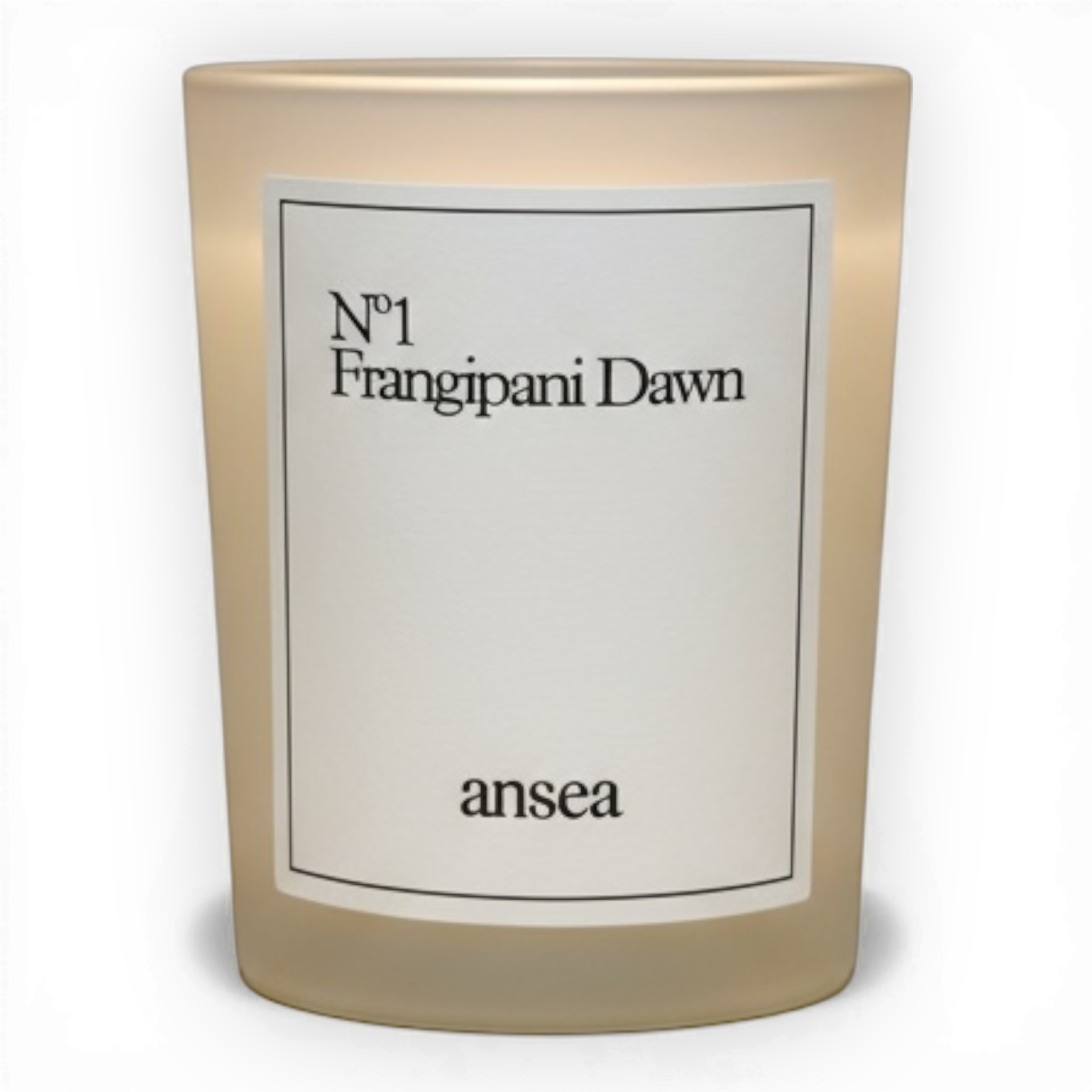Ansea Frangipani Dawn Boxed Candle 180 g-Ansea Frangipani Dawn-Oak Manor Fragrances
