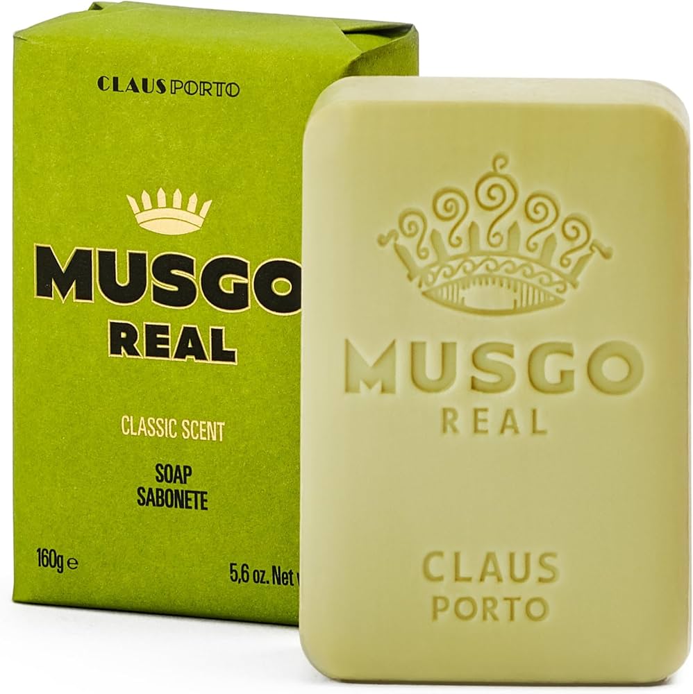 Claus Porto Musgo Real Men's Body Soap Classic Scent 160 g (5.6 oz)-Claus Porto-Oak Manor Fragrances