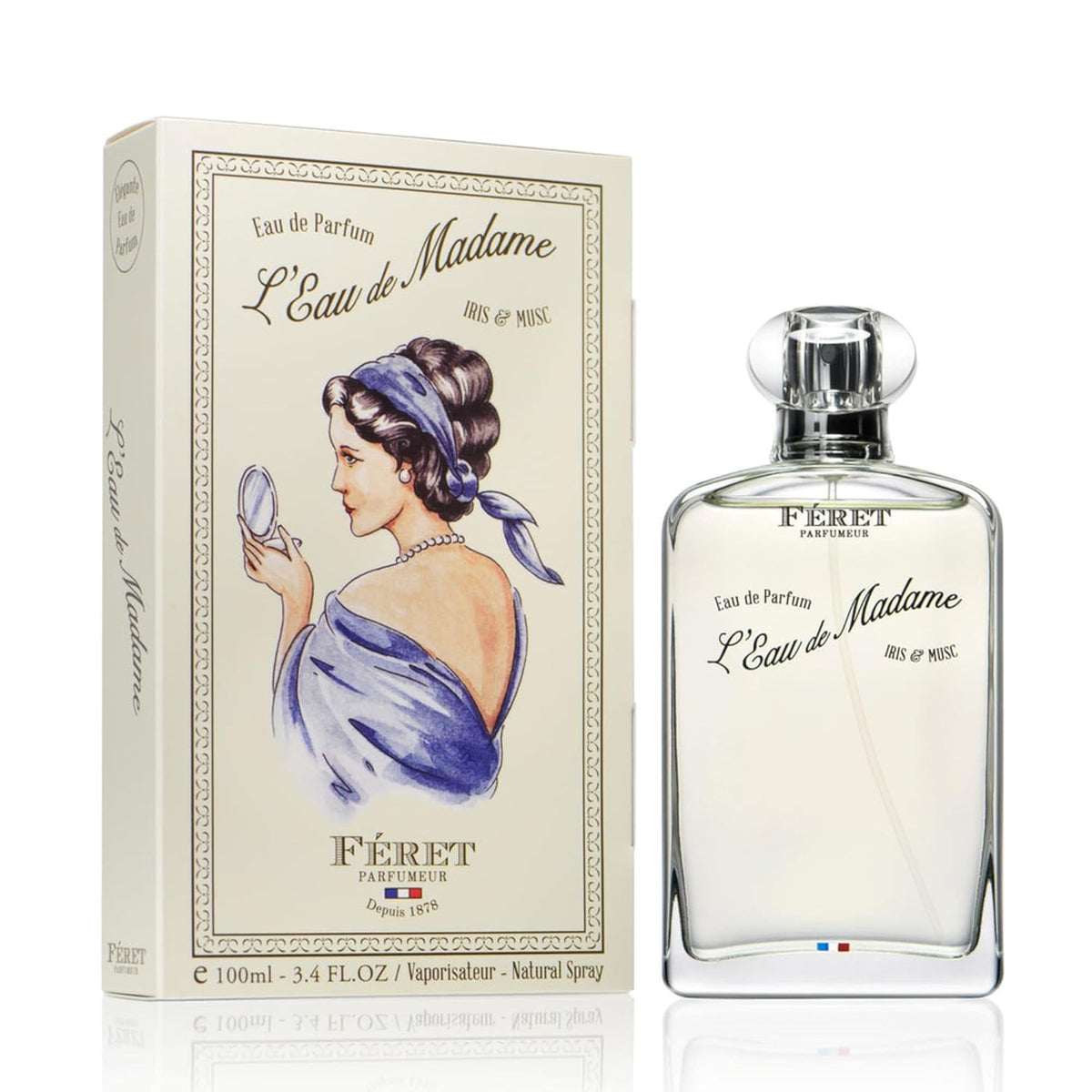 Feret Parfumeur L’eau De Madame Eau de Parfum 100 ml (3.4 oz)-Feret Parfumeur-Oak Manor Fragrances