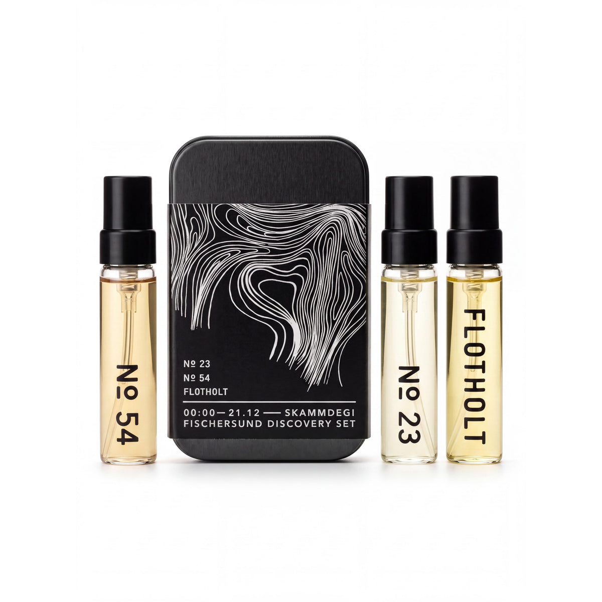 Fischersund DARK (Skammdegi) Discovery Set 3 x 5 ml Eau de Parfums-Fischersund-Oak Manor Fragrances