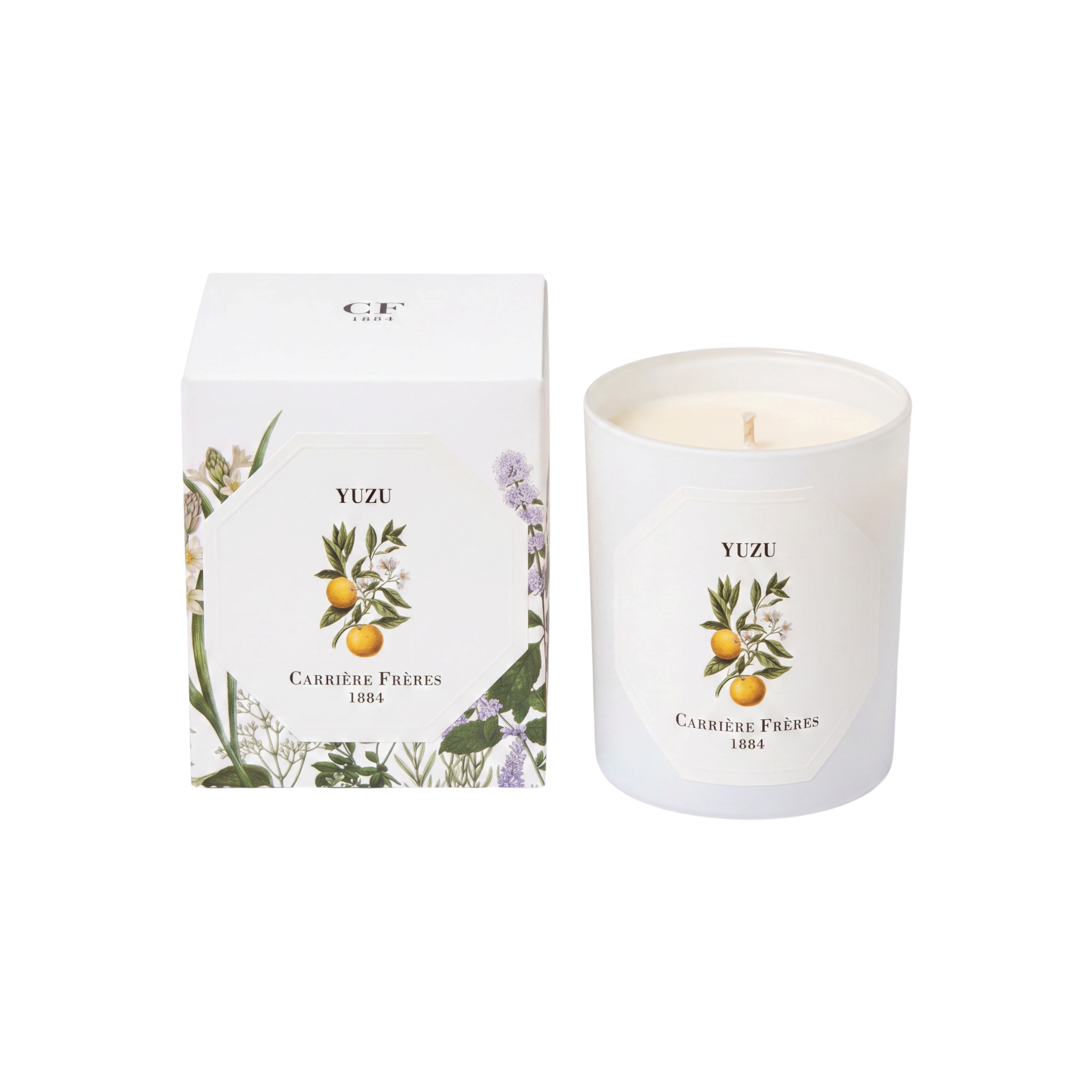 Carriere Freres Yuzu Candle 185 g-Carriere Freres-Oak Manor Fragrances