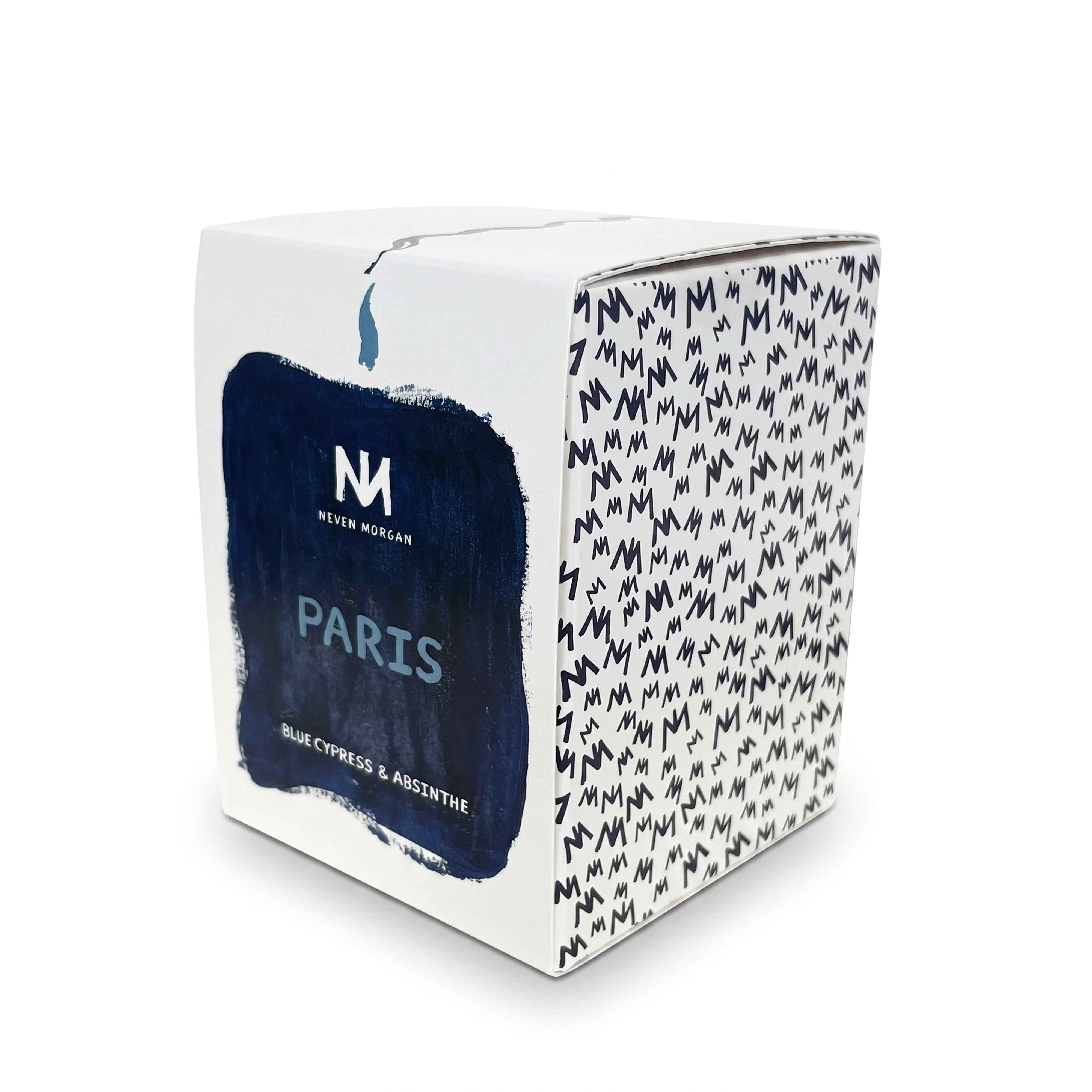 Niven Morgan Paris Blue Cypress and Absinthe Candle-Niven Morgan-Oak Manor Fragrances