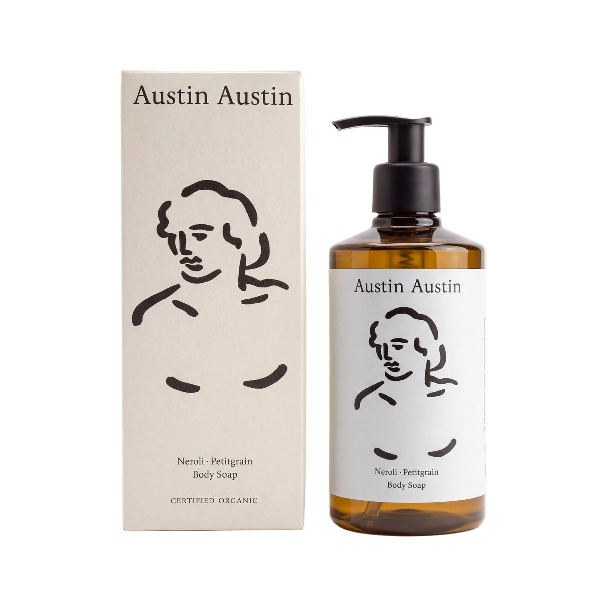 Austin Austin Organic Neroli and Petitgrain Body Soap-Austin Austin-Oak Manor Fragrances