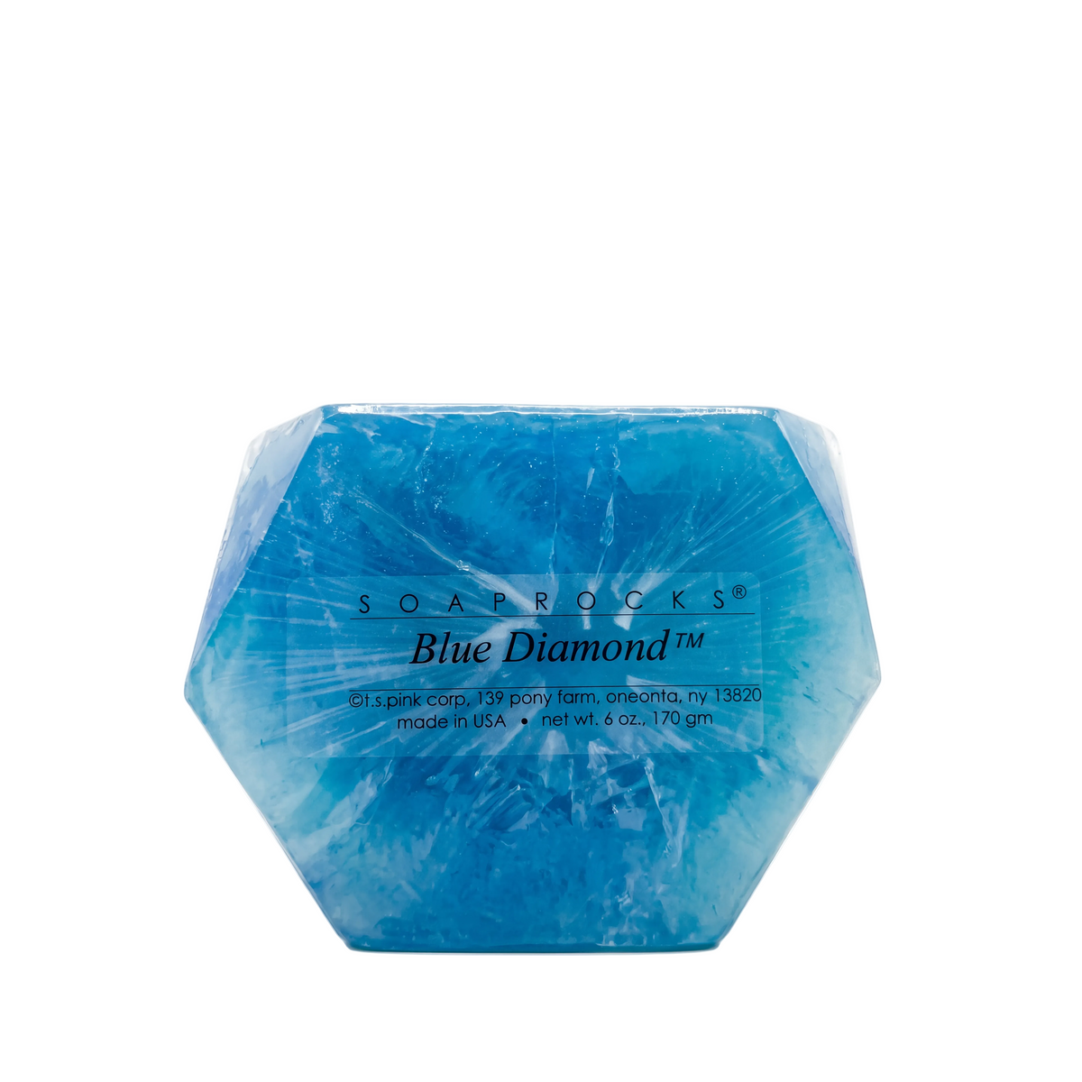 T.S. Pink SoapRocks 6 oz Blue Diamond-T.S. Pink SoapRocks-Oak Manor Fragrances