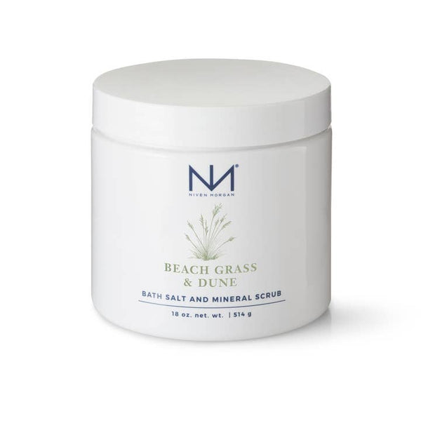 Niven Morgan Beach Grass and Dune Bath Salt and Mineral Scrub-Niven Morgan-Oak Manor Fragrances