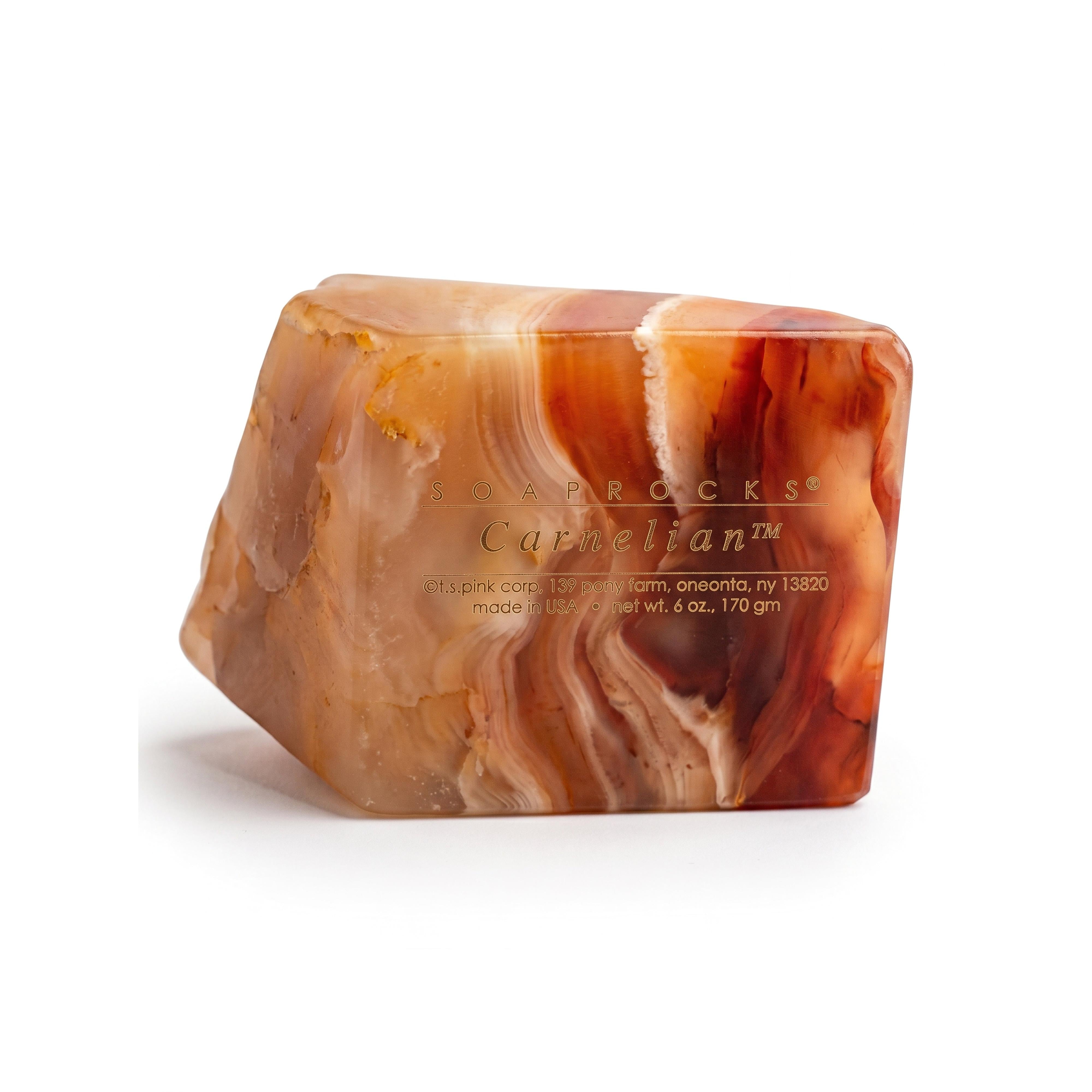 T.S. Pink SoapRocks 6 oz Banded Carnelian-T.S. Pink SoapRocks-Oak Manor Fragrances
