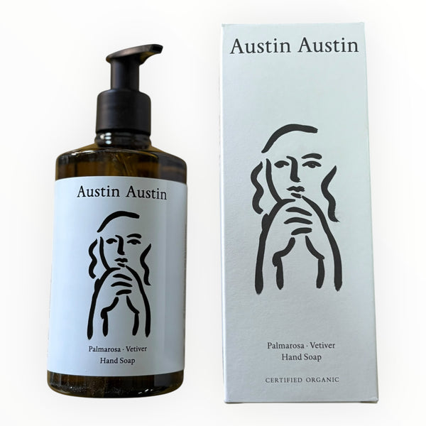 Austin Austin Organic Palmarosa and Vetiver Hand Soap
