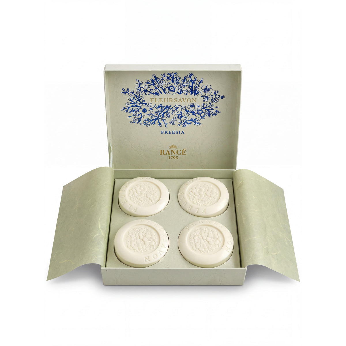 Rance 1795 Soaps Freesia Soap Box-Rance Soaps-Oak Manor Fragrances
