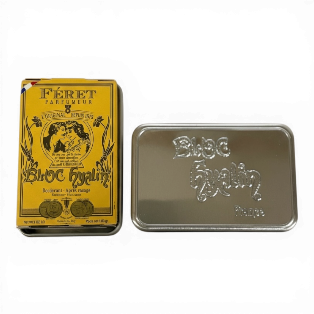 Feret Parfumeur Bloc Hyalin 3.52 oz With Metal Box Gift Set-Feret Parfumeur-Oak Manor Fragrances