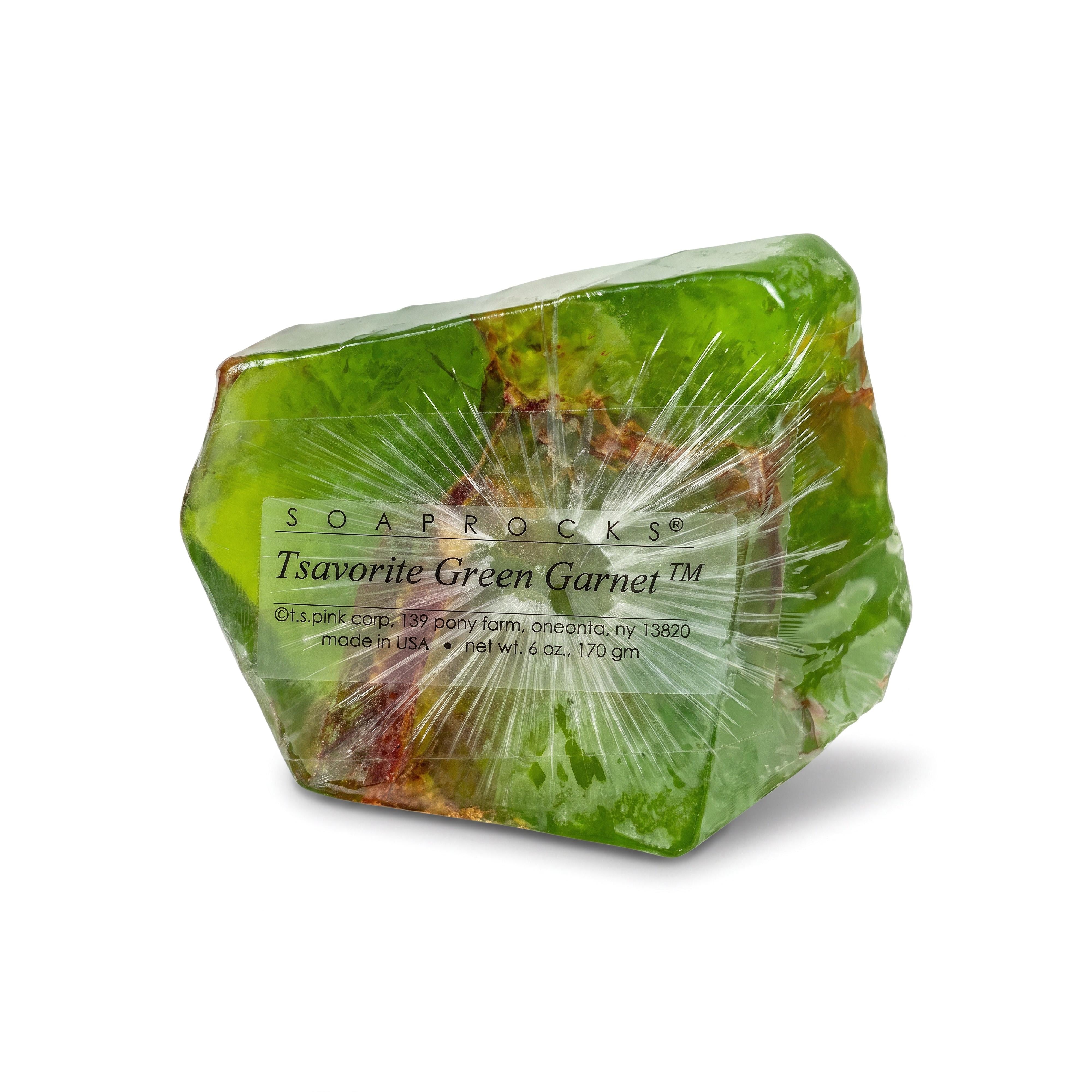 T.S. Pink SoapRocks 6 oz Green Garnet-T.S. Pink SoapRocks-Oak Manor Fragrances