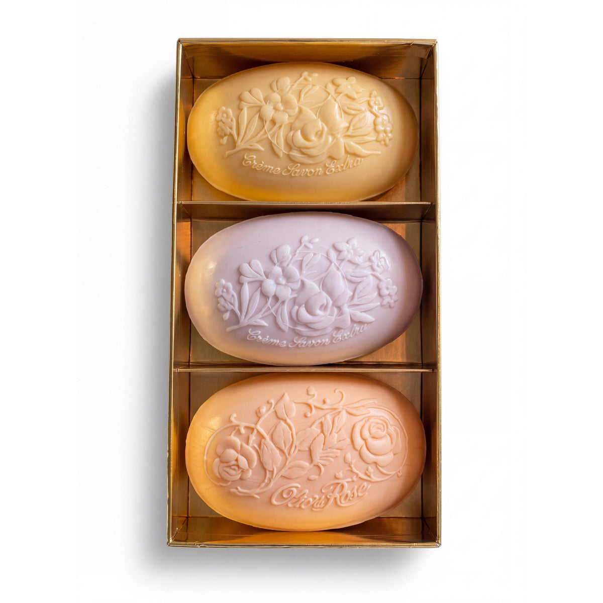 Rance 1795 Soap Set 3 x 100 g Olio di Rose, Tuberose, Jasmin Royal-Rance Soaps-Oak Manor Fragrances