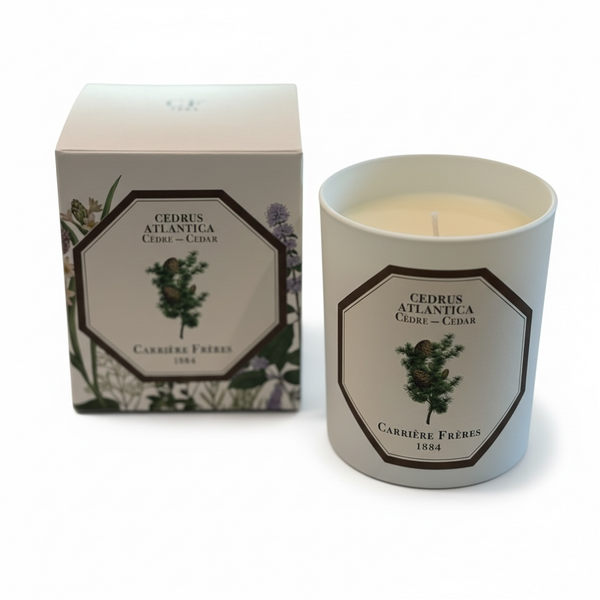 Carriere Freres Cedar Candle 185 g-Carriere Freres-Oak Manor Fragrances