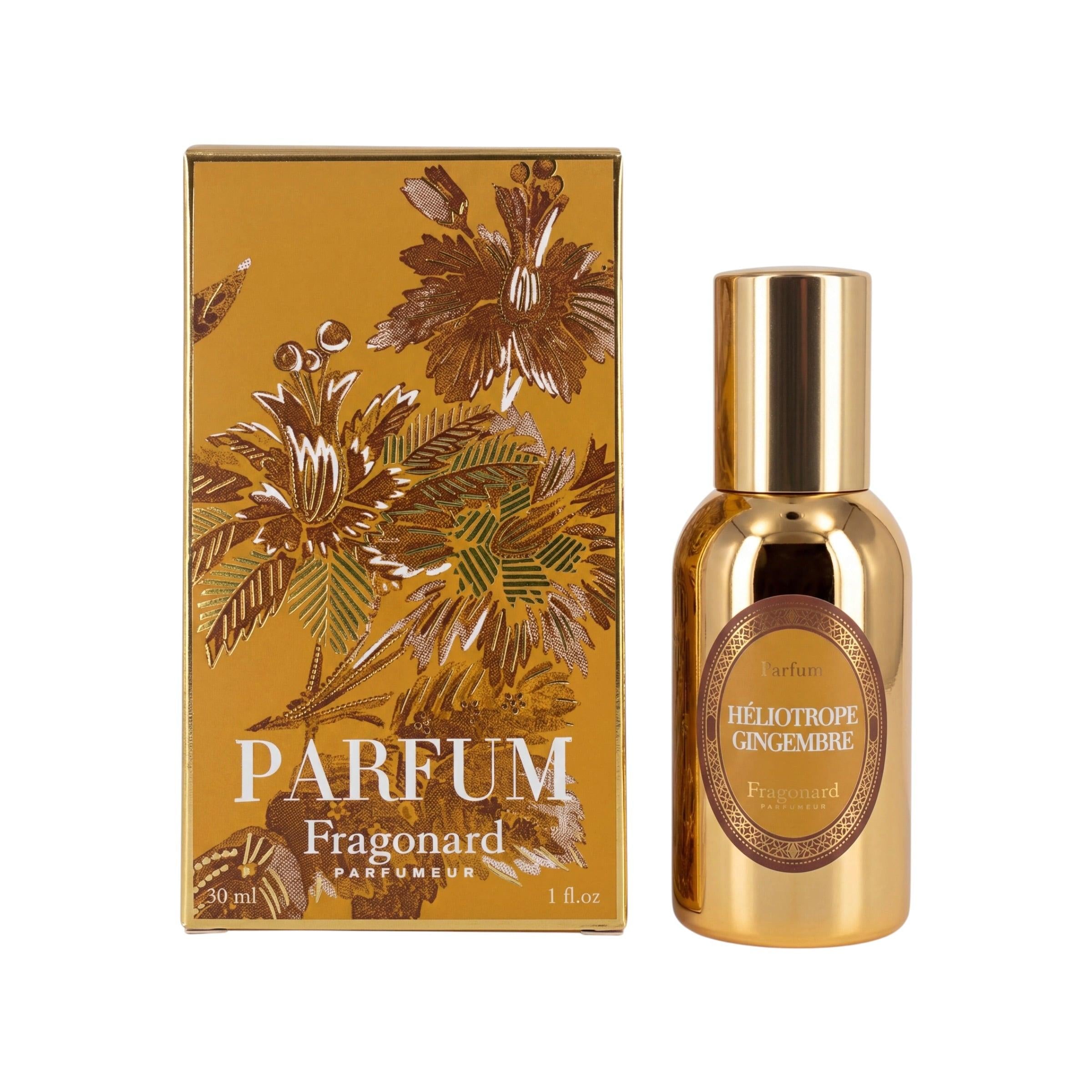 Fragonard Heliotrope Gingembre Parfum 30 or 60 ml-Fragonard Parfumeur-Oak Manor Fragrances