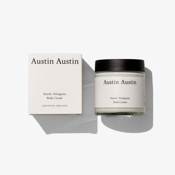 Austin Austin Organic Neroli and Petitgrain Body Cream-Austin Austin-Oak Manor Fragrances