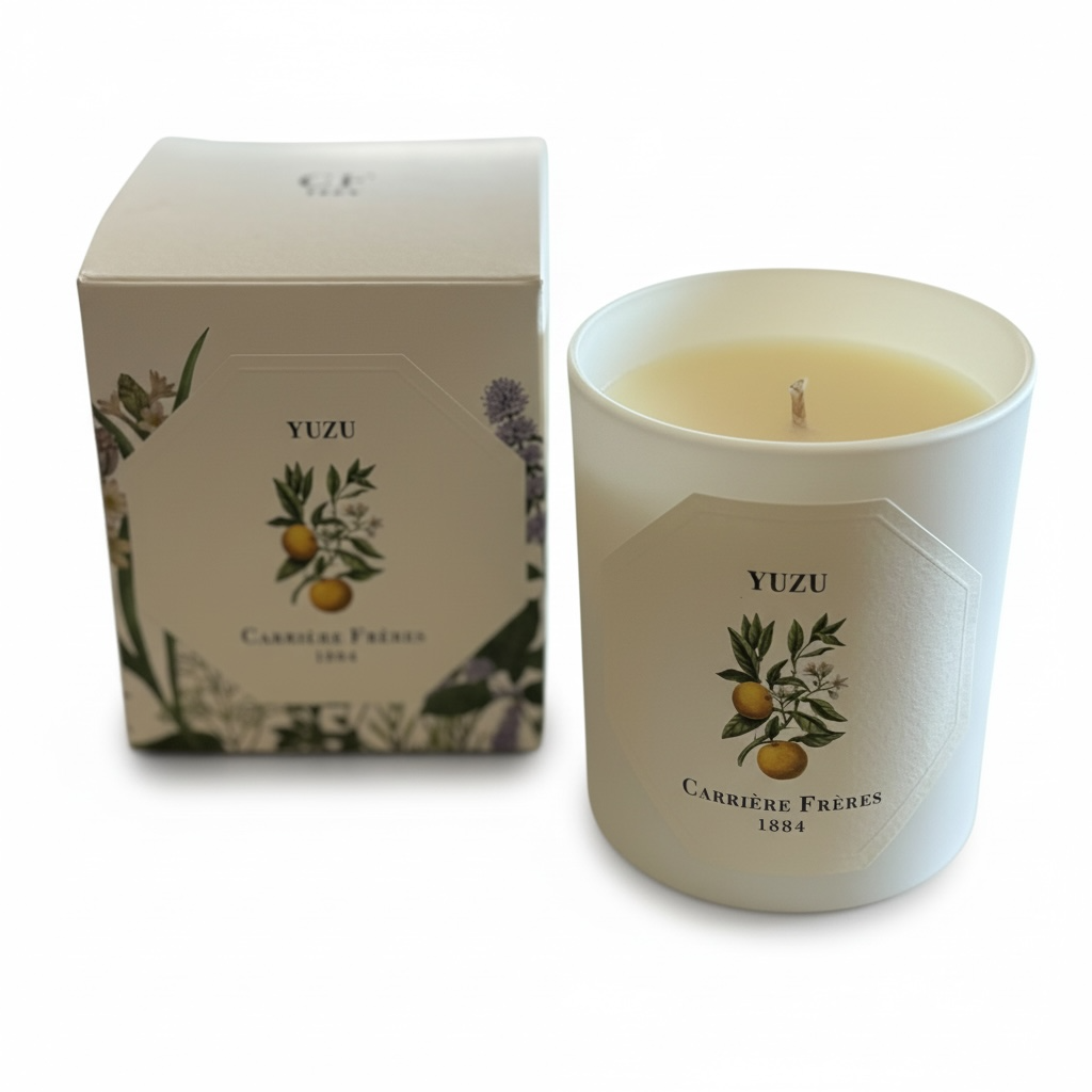 Carriere Freres Yuzu Candle 185 g-Carriere Freres-Oak Manor Fragrances