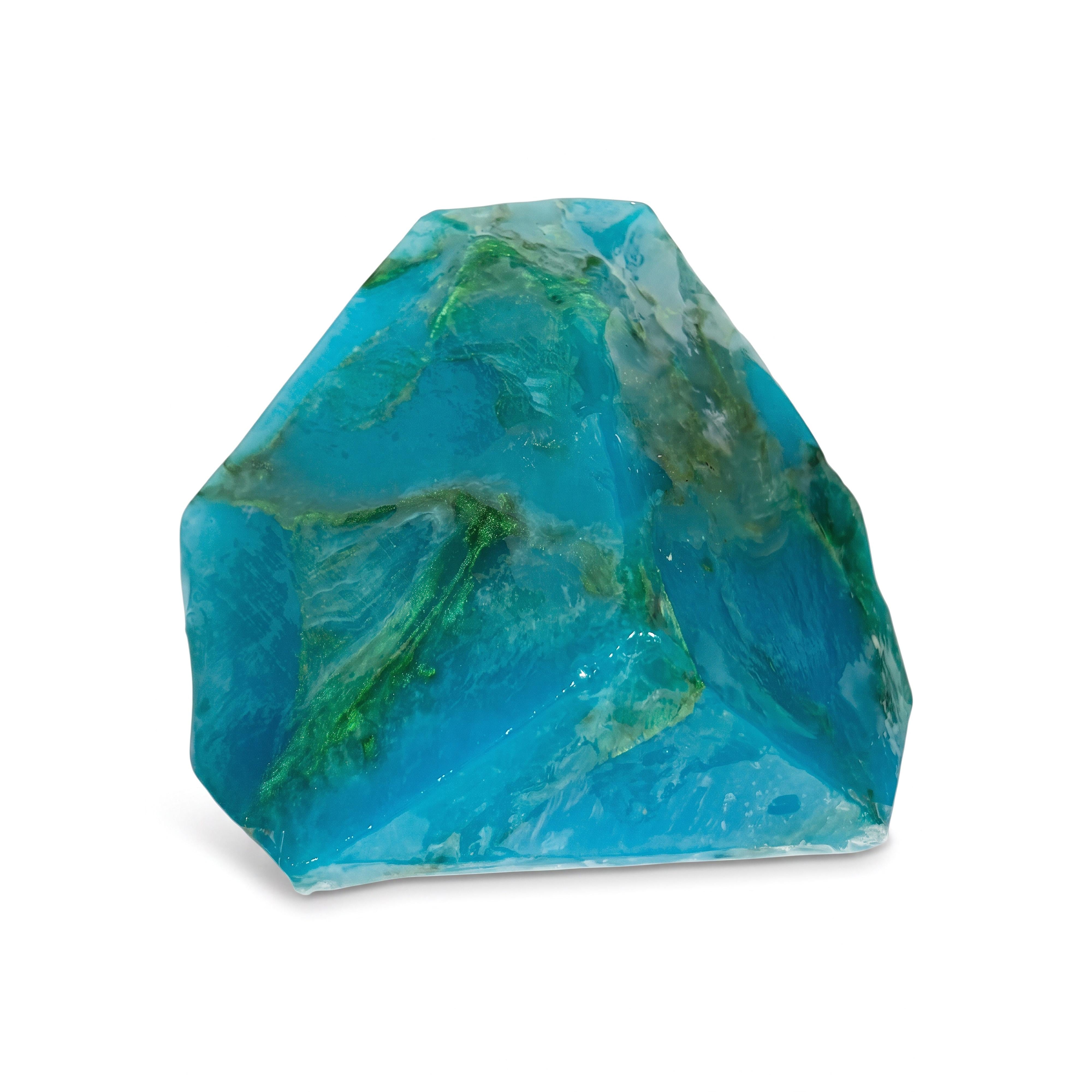 T.S. Pink SoapRocks 6 oz Chrysocolla-T.S. Pink SoapRocks-Oak Manor Fragrances