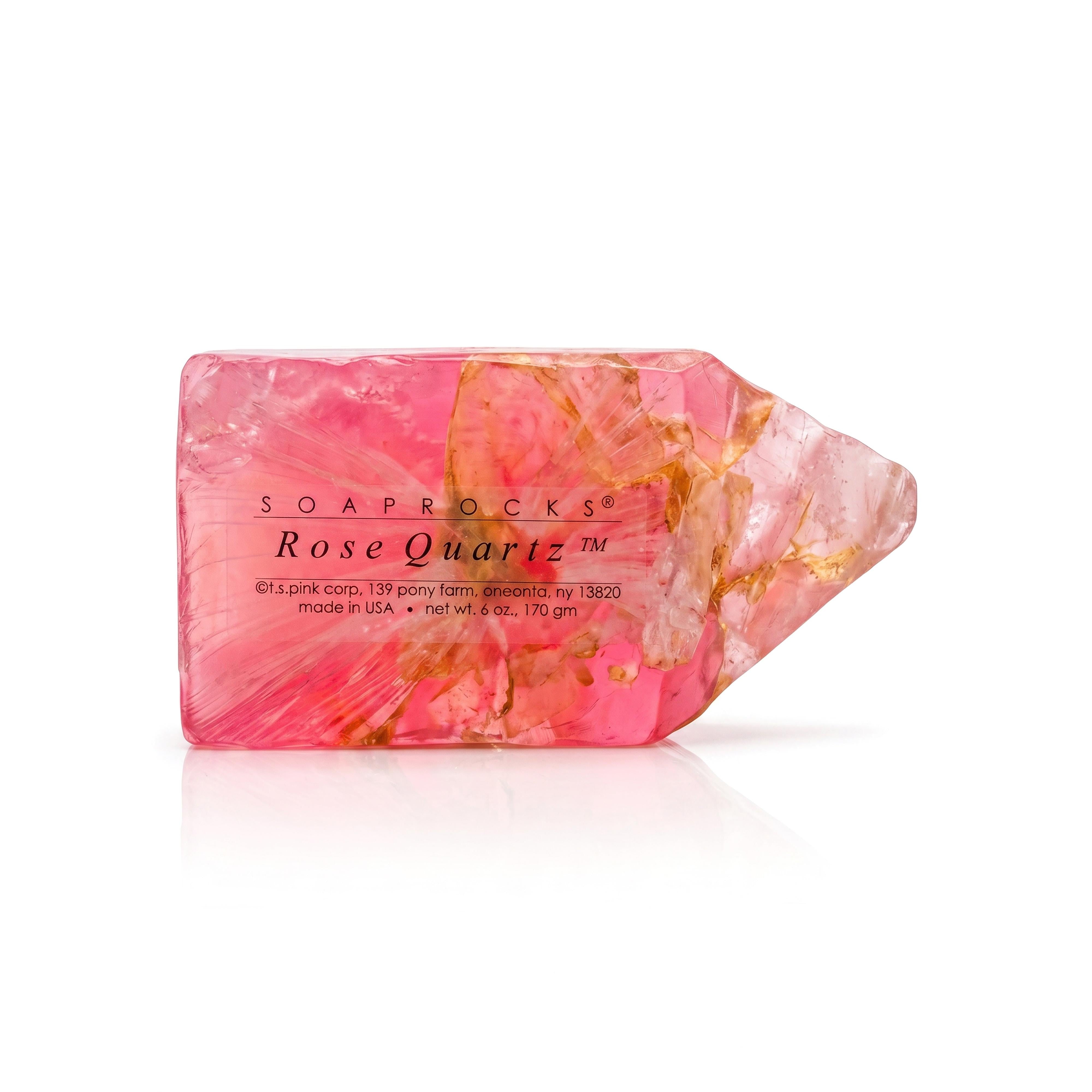 T.S. Pink SoapRocks 6 oz Rose Quartz-T.S. Pink SoapRocks-Oak Manor Fragrances