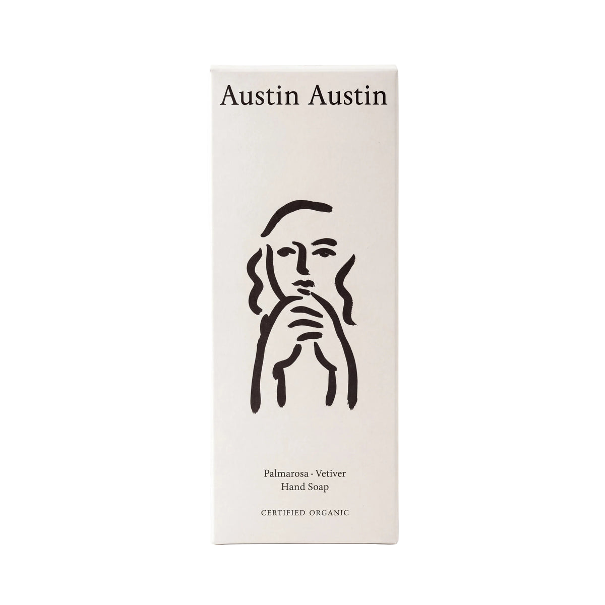 Austin Austin Organic Palmarosa and Vetiver Hand Soap 300 ml-Austin Austin-Oak Manor Fragrances
