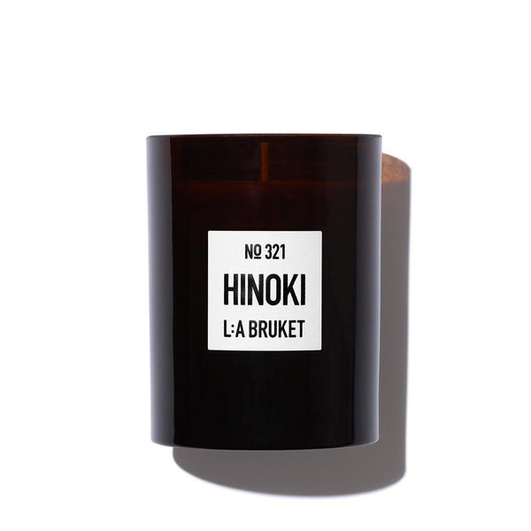 L:A Bruket No. 321 Hinoki Candle 260g-L:A Bruket-Oak Manor Fragrances