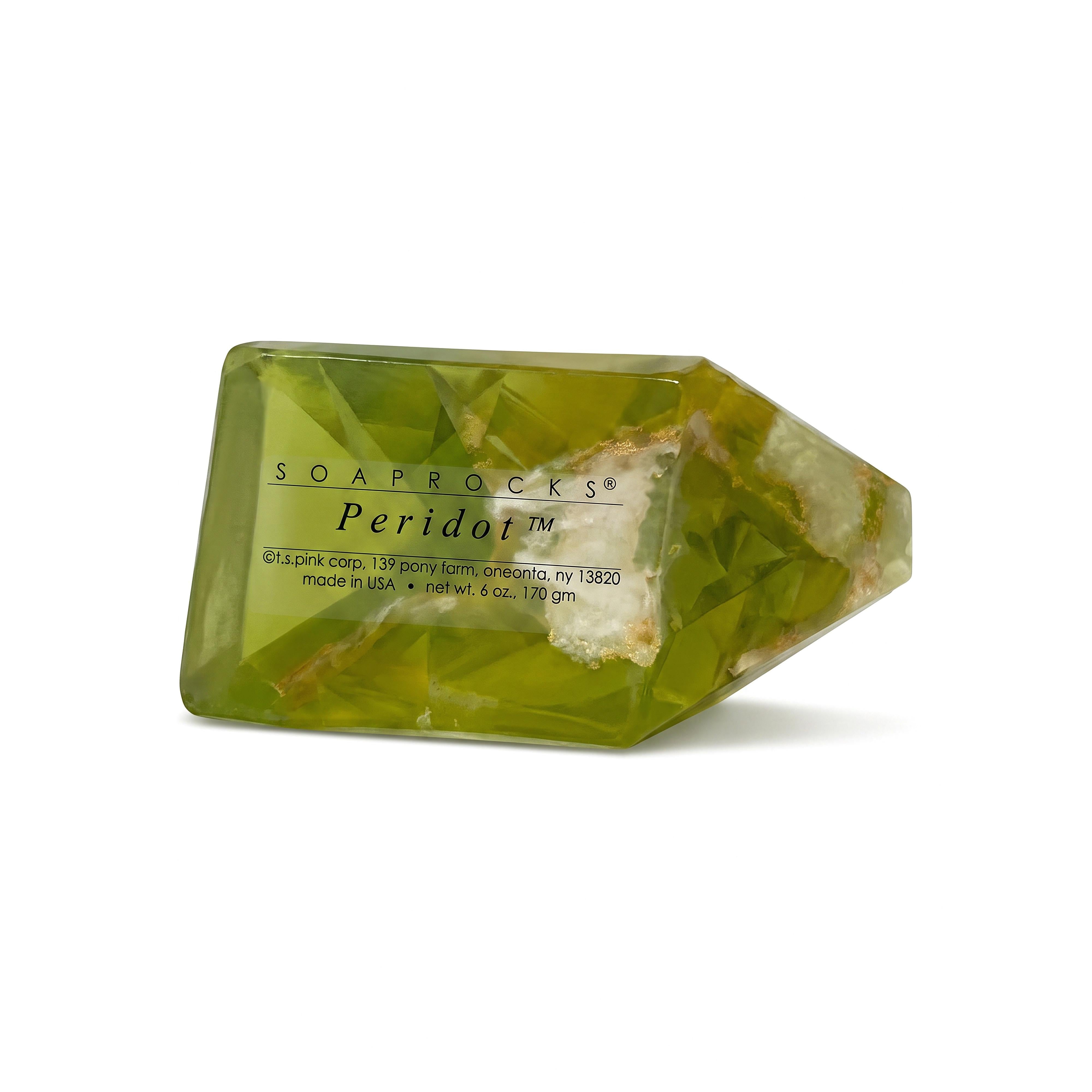 T.S. Pink SoapRocks 6 oz August Birthstone Peridot-T.S. Pink SoapRocks-Oak Manor Fragrances