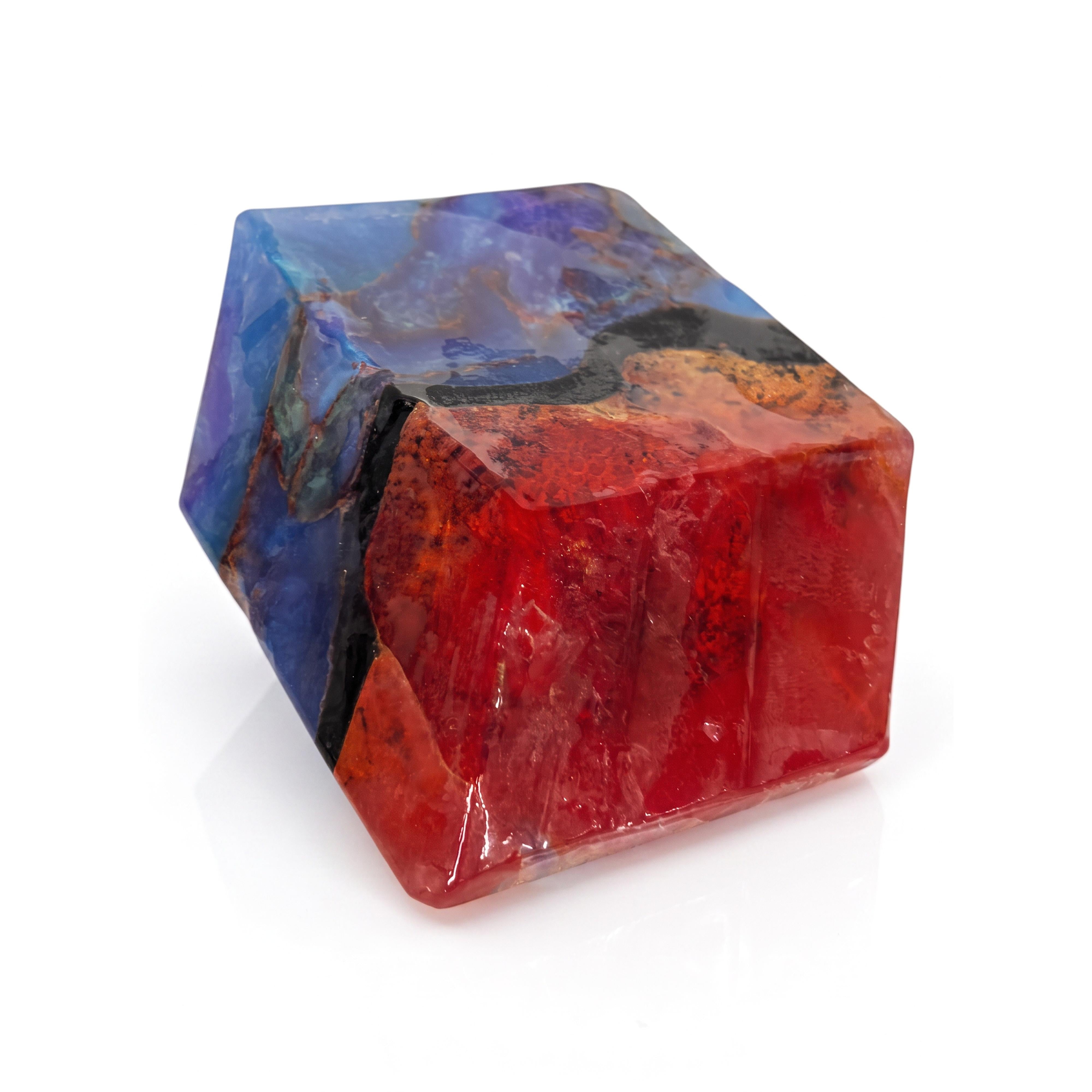 T.S. Pink SoapRocks 6 oz Fire Opal-T.S. Pink SoapRocks-Oak Manor Fragrances