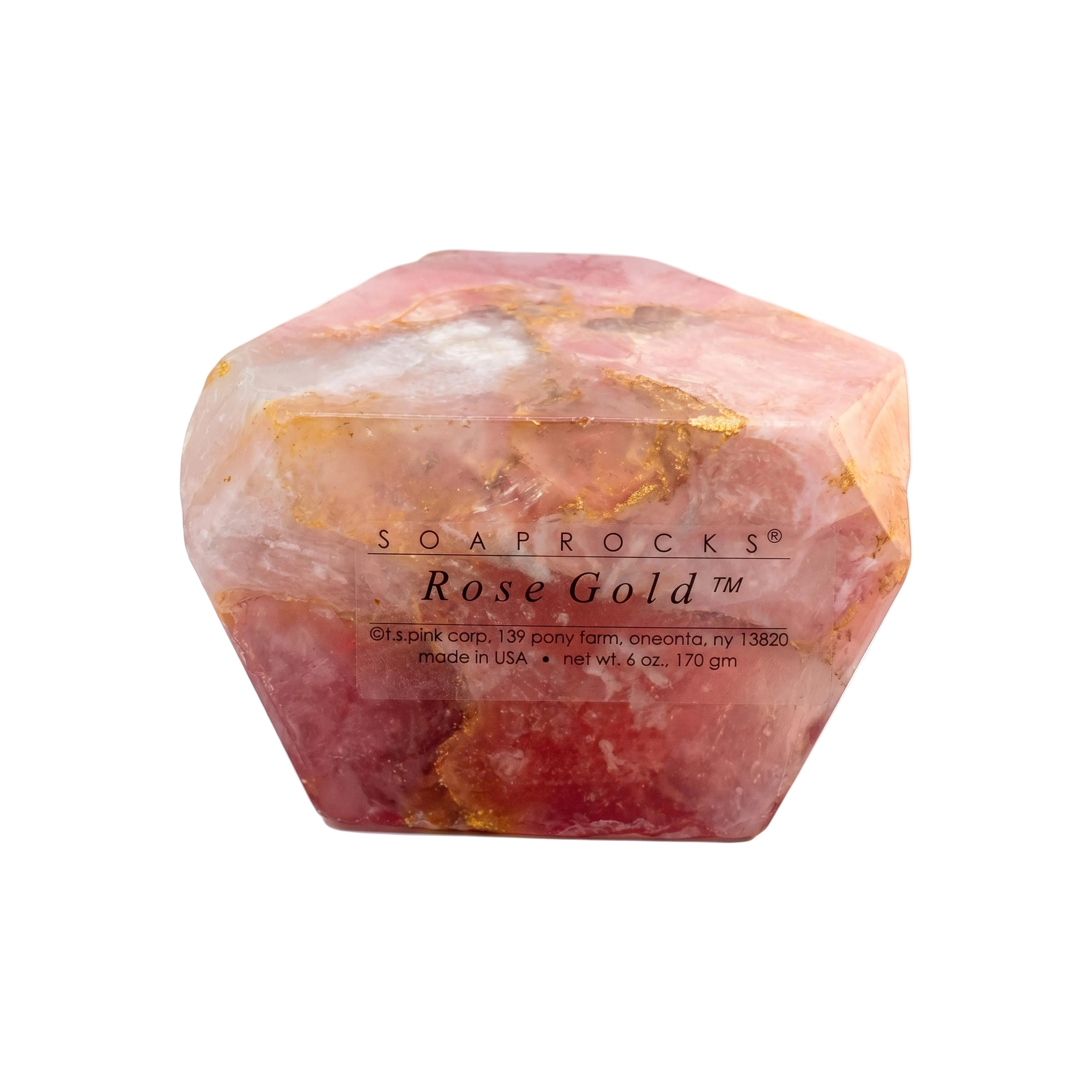 T.S. Pink SoapRocks 6 oz Rose Gold-T.S. Pink SoapRocks-Oak Manor Fragrances
