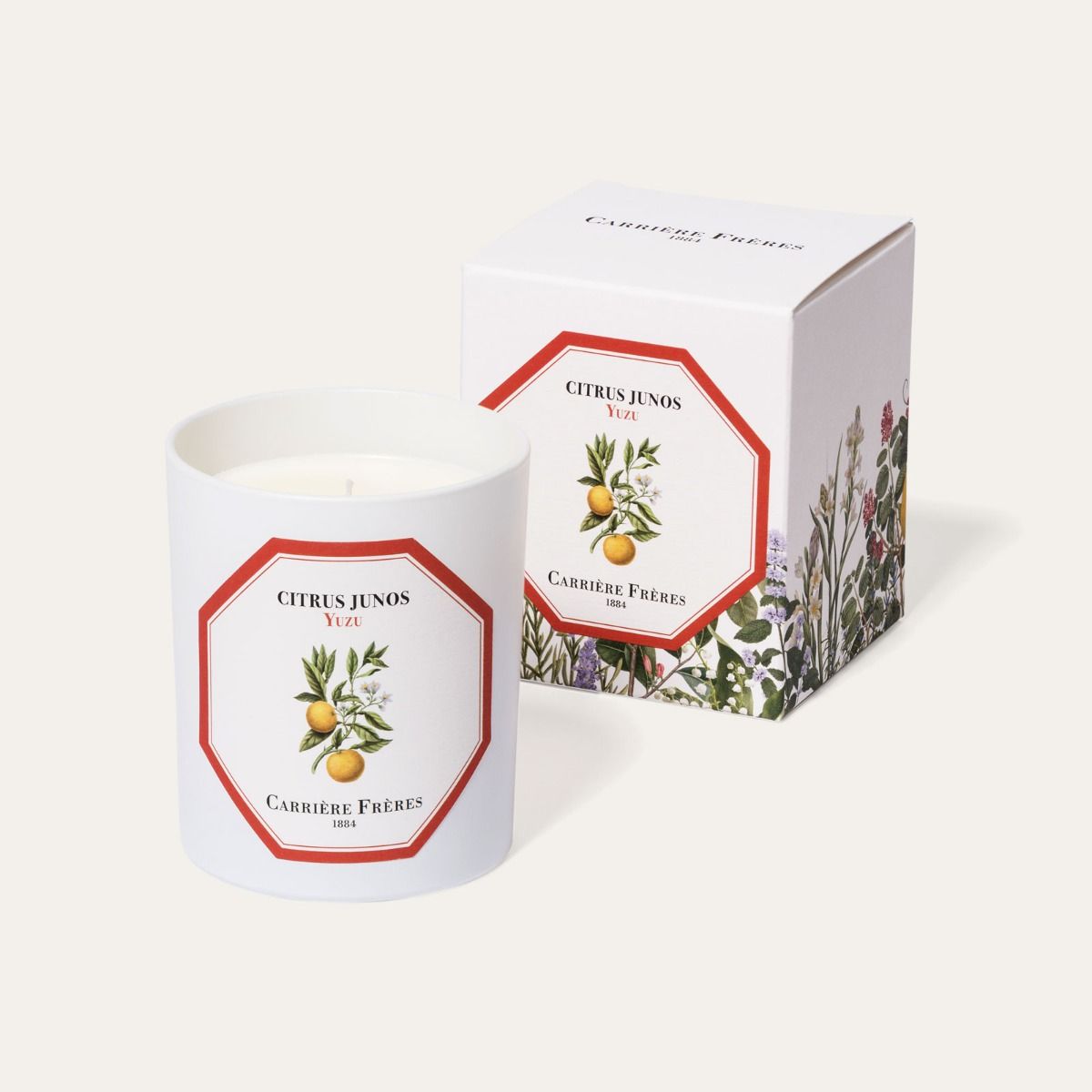 Carriere Freres Yuzu Candle 185 g-Carriere Freres-Oak Manor Fragrances