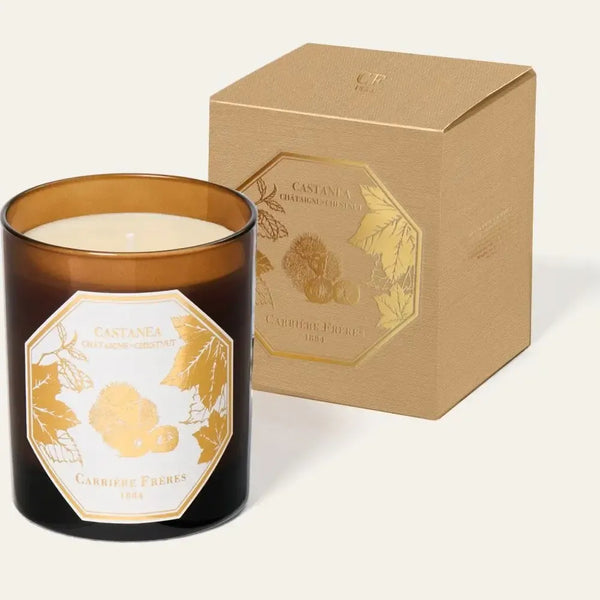 Carriere Freres Chestnut Seasonal Candle 185 g-Carriere Freres-Oak Manor Fragrances
