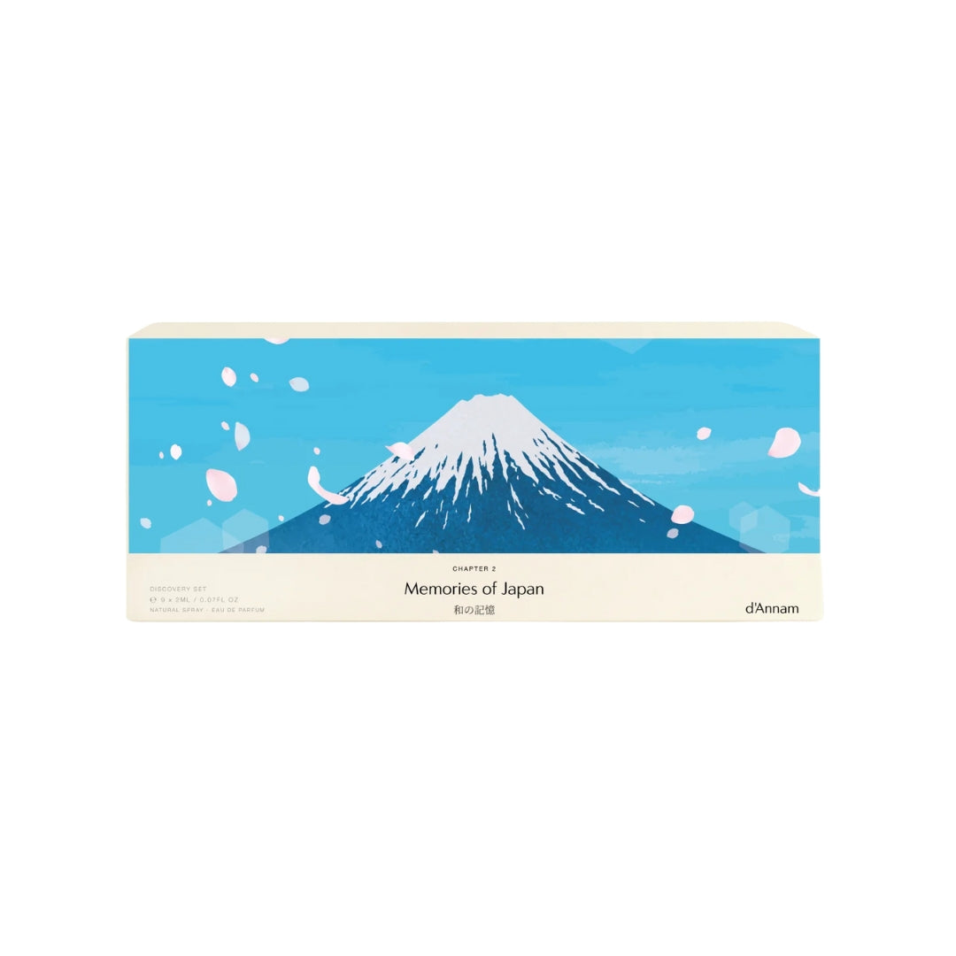 d'Annam Memories of Japan Chapter 2 Discovery Gift Set 9 x 2 ml Eau de Parfums