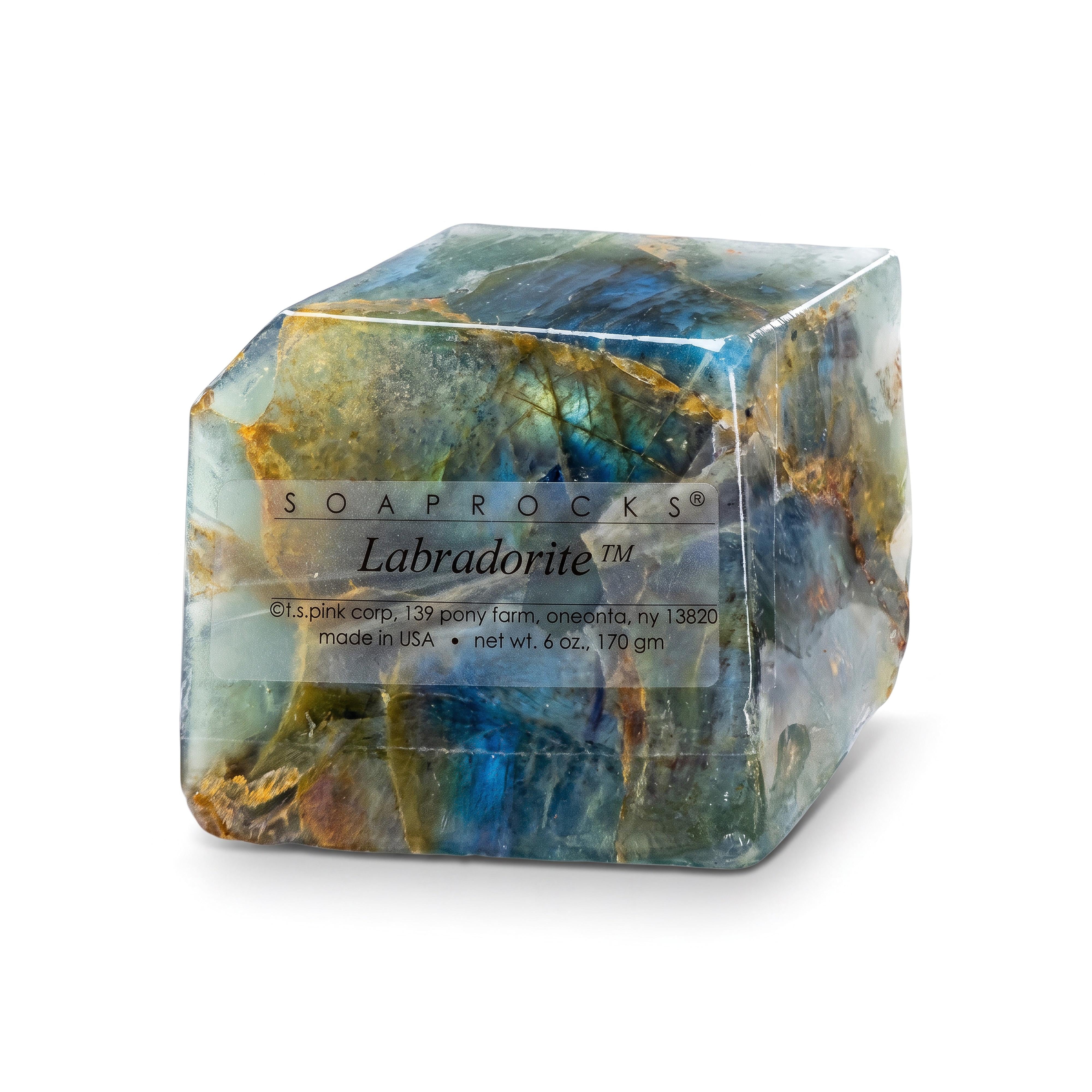 T.S. Pink SoapRocks 6 oz Labradorite-T.S. Pink SoapRocks-Oak Manor Fragrances