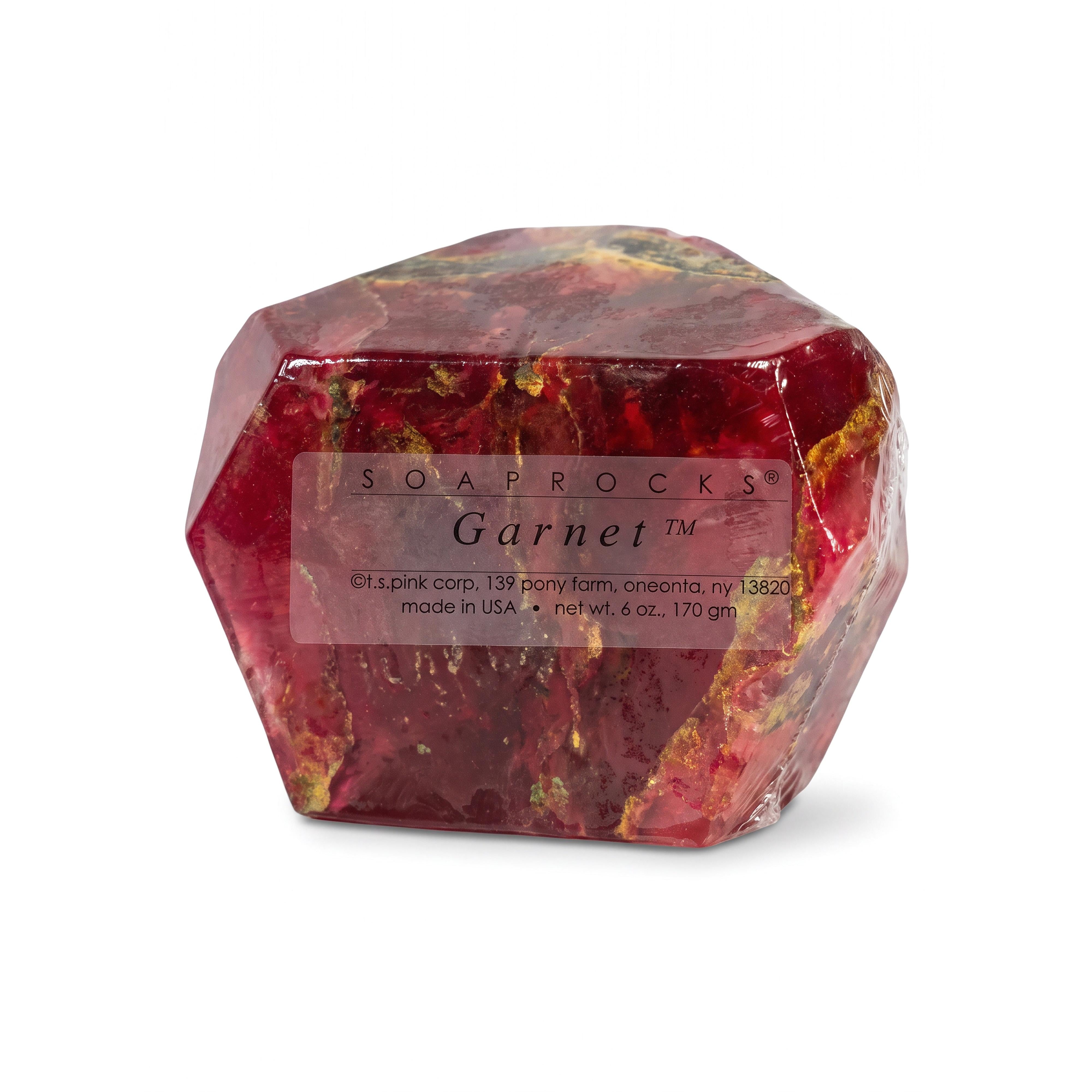 T.S. Pink SoapRocks 6 oz January Birthstone Garnet-T.S. Pink SoapRocks-Oak Manor Fragrances