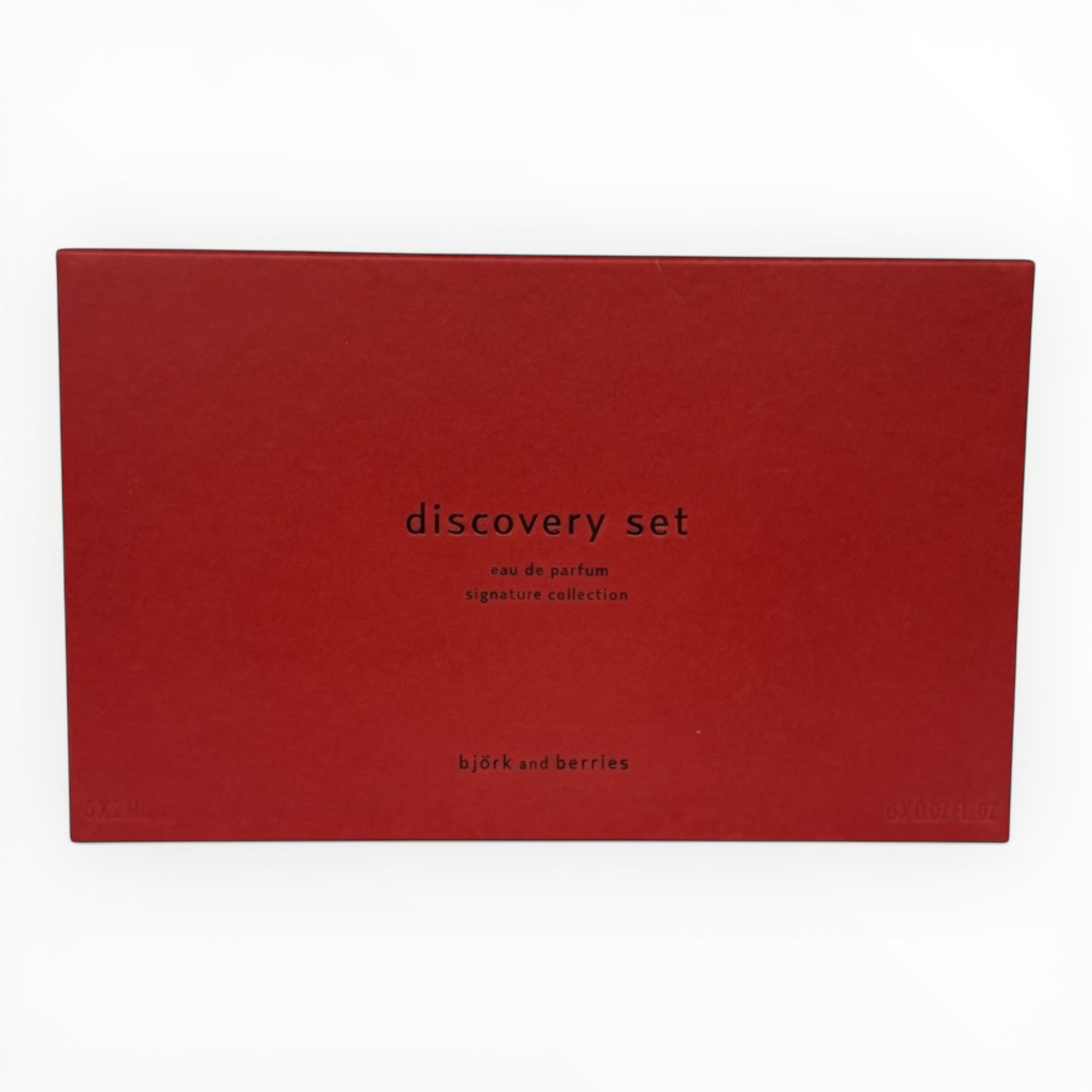 Bjork and Berries Eau de Parfum Discovery Set Signature Collection 6 x 2 ml-Bjork and Berries-Oak Manor Fragrances