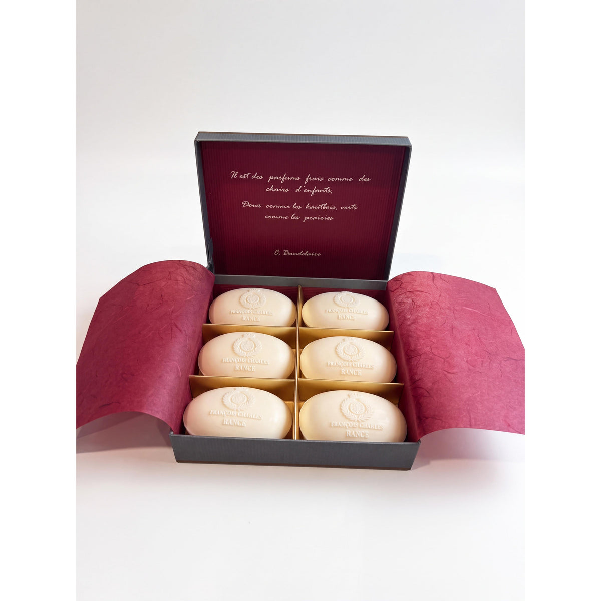 Rance 1795 Soaps Francois Charles Elegant Soaps Box Set-Rance Soaps-Oak Manor Fragrances