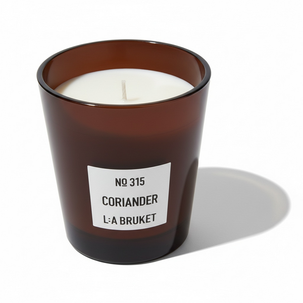 L:A Bruket No. 315 Coriander Candle 260g-L:A Bruket-Oak Manor Fragrances