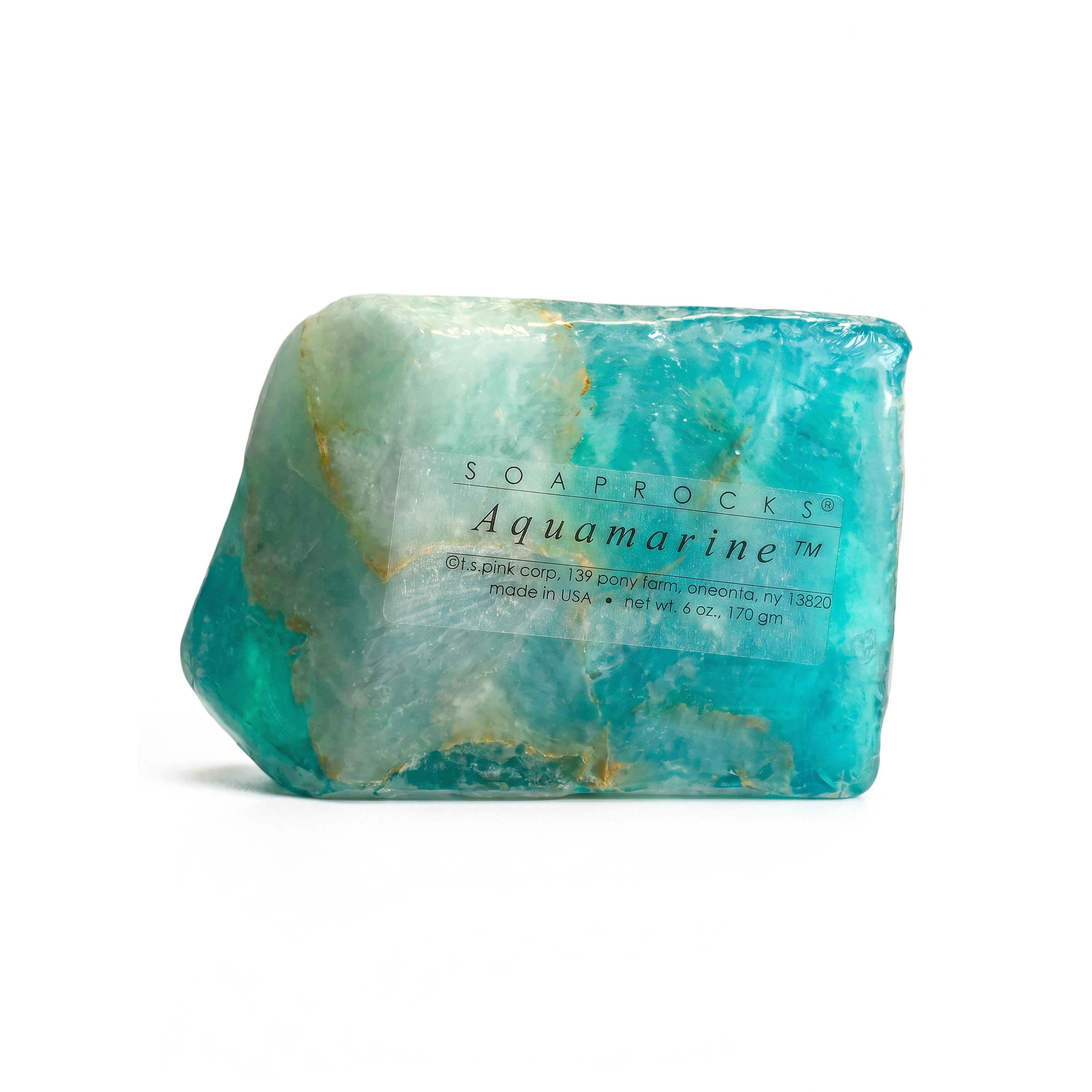 T.S. Pink SoapRocks 6 oz March Birthstone Aquamarine-T.S. Pink SoapRocks-Oak Manor Fragrances