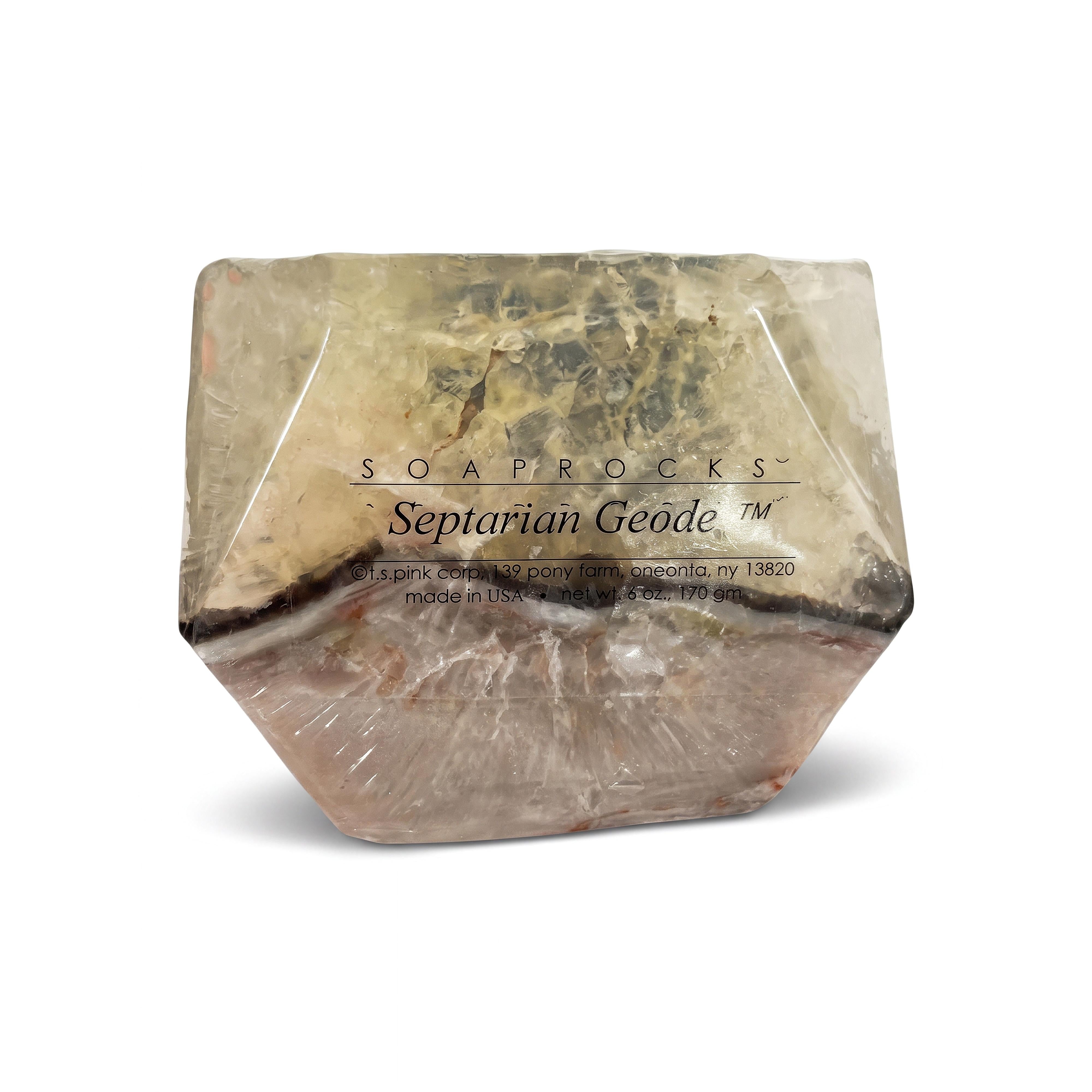 T.S. Pink SoapRocks 6 oz Septarian Geode-T.S. Pink SoapRocks-Oak Manor Fragrances