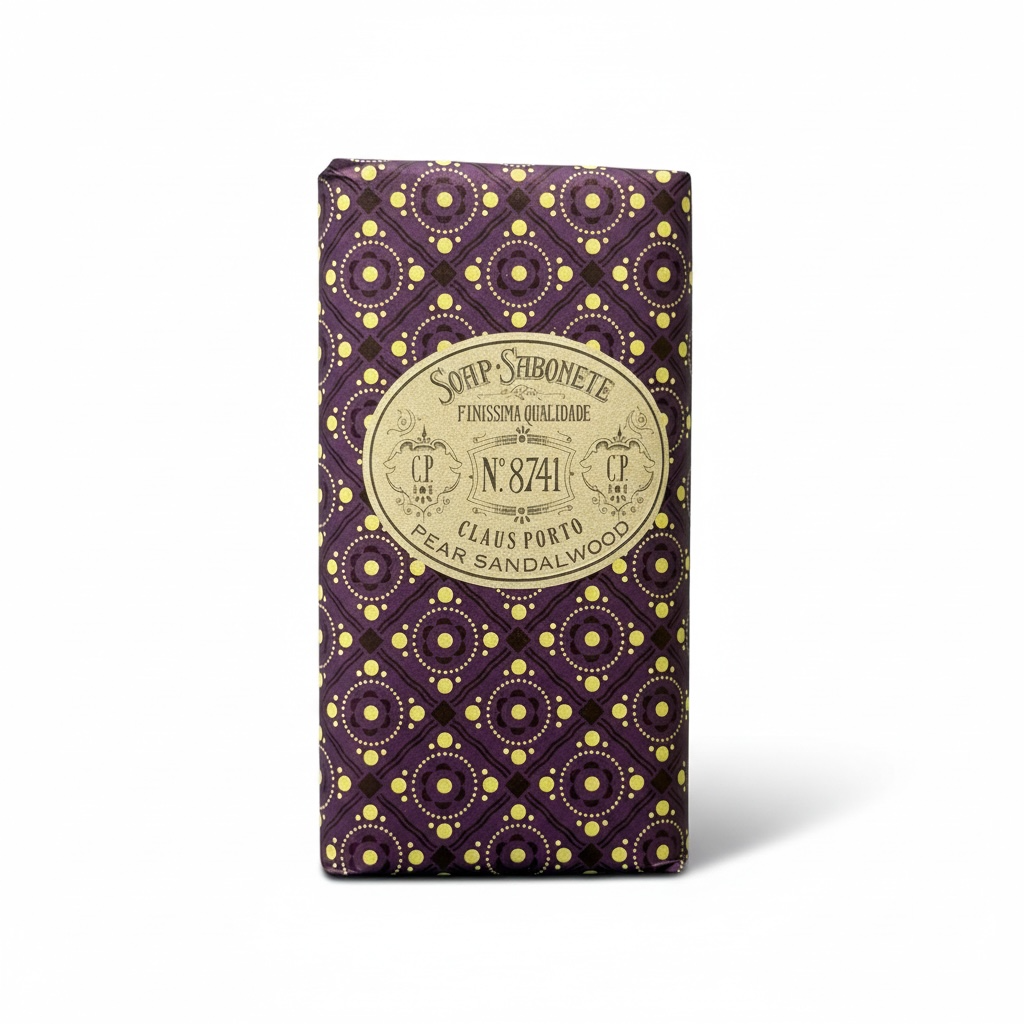 Claus Porto Pear Sandalwood Wax Sealed Soap Bar 150 g (5.3 oz)-Claus Porto-Oak Manor Fragrances
