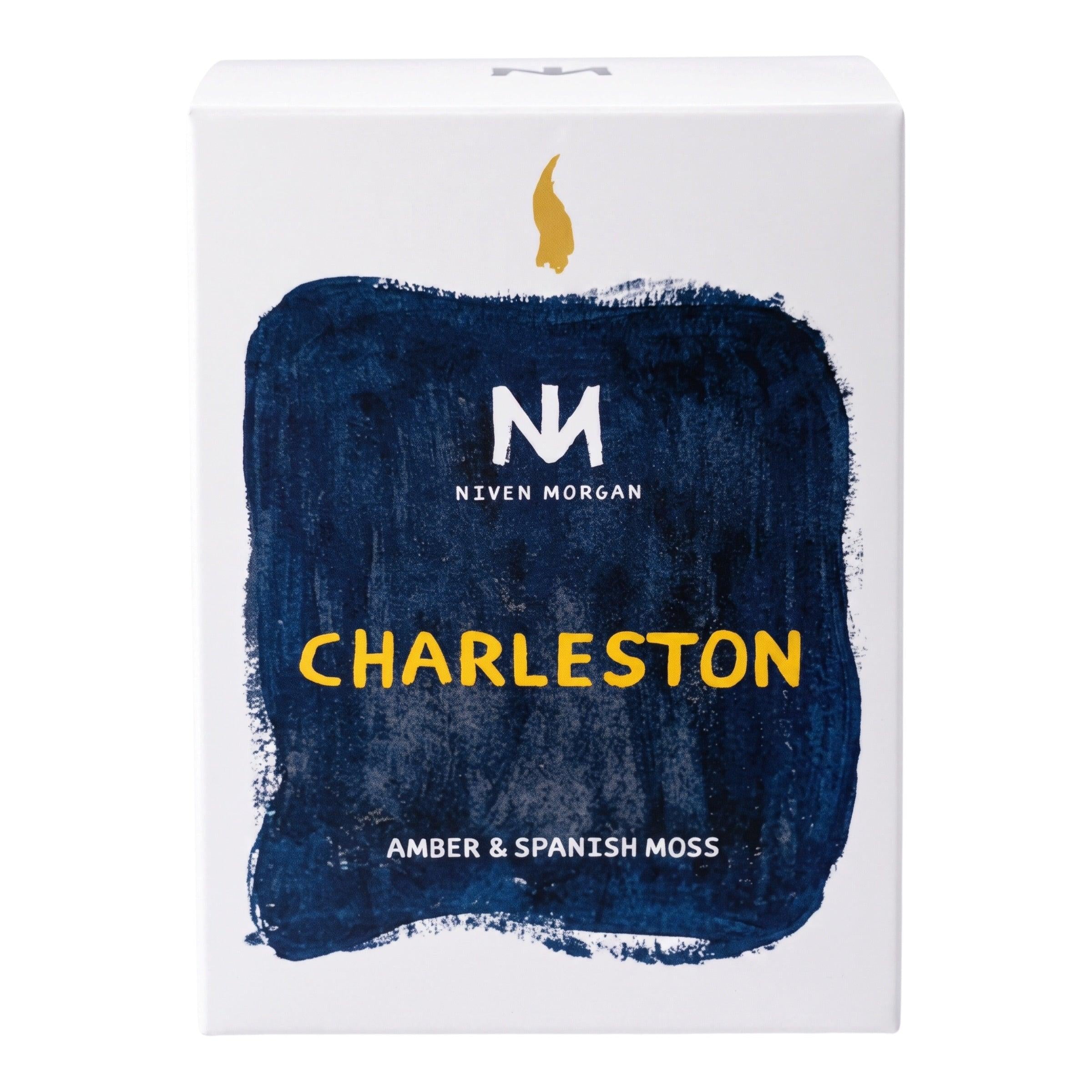 Niven Morgan Charleston Amber and Spanish Moss Candle 11 oz-Niven Morgan-Oak Manor Fragrances