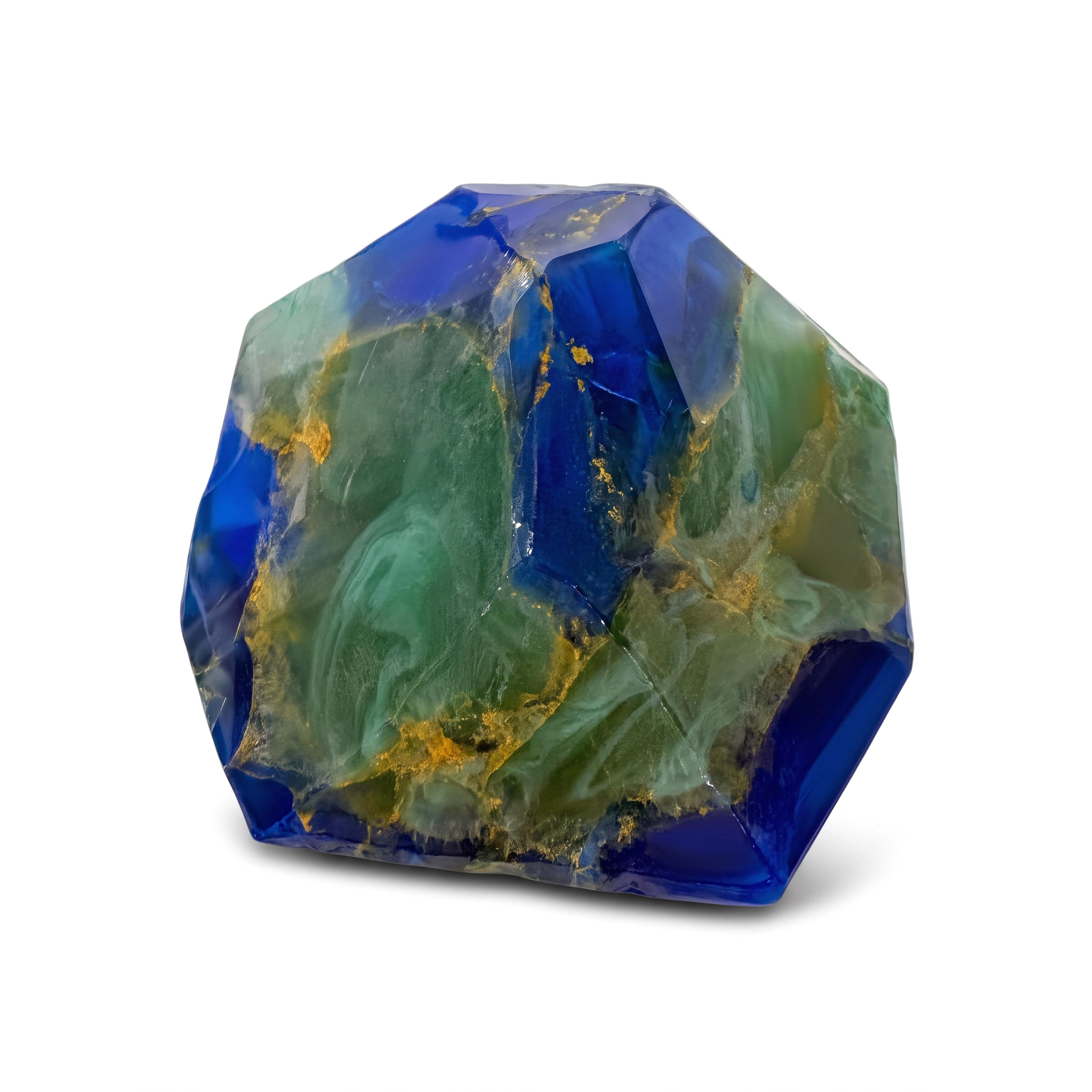 T.S. Pink SoapRocks 6 oz Jewel Collection Jade in Lapis-T.S. Pink SoapRocks-Oak Manor Fragrances