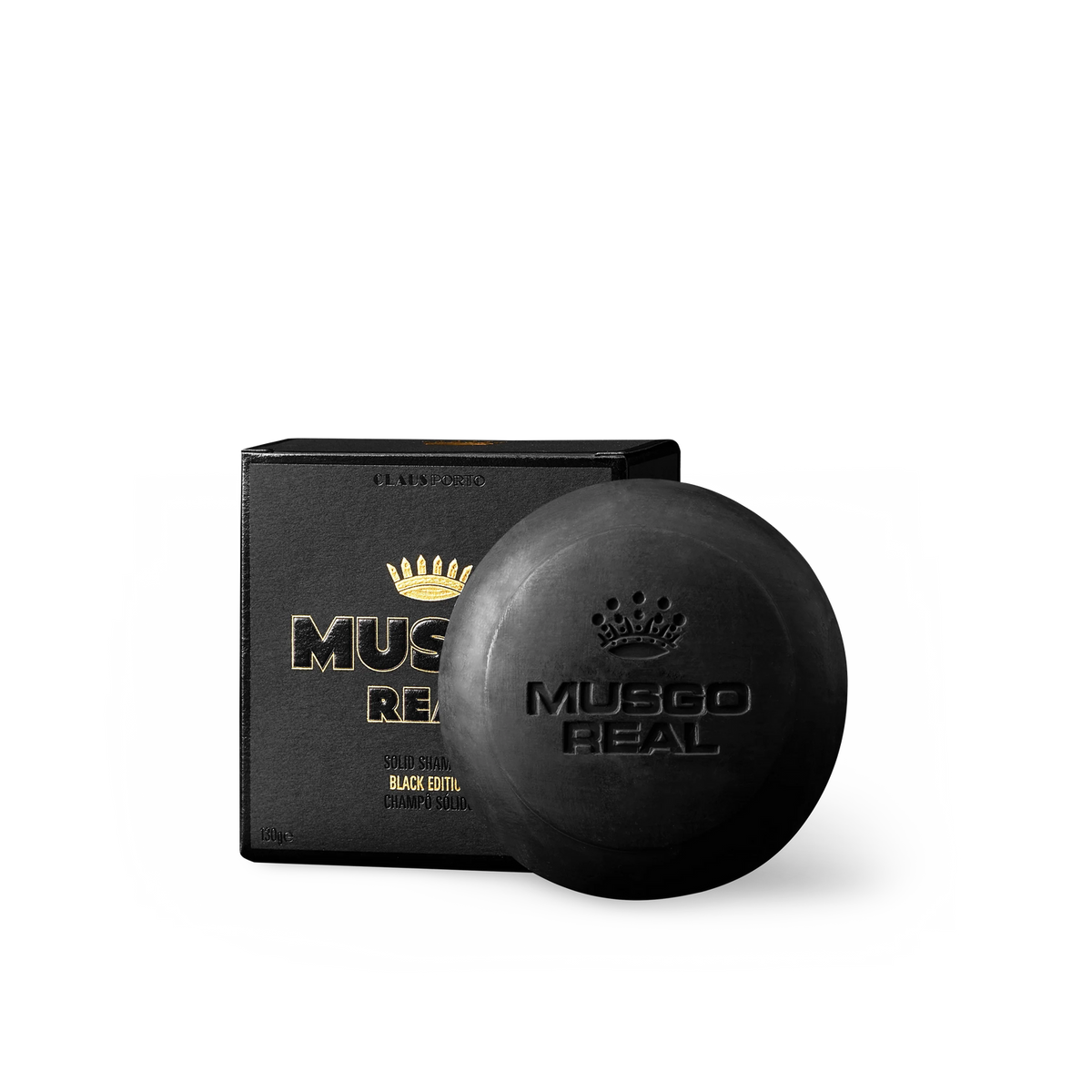 Claus Porto Musgo Real Black Edition Solid Shampoo 130 g