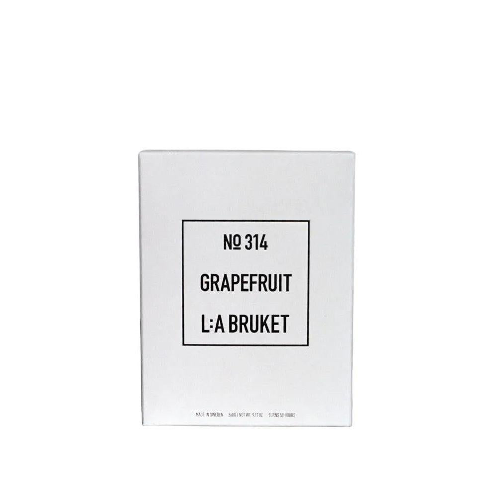 L:A Bruket No. 314 Grapefruit Candle 260g-L:A Bruket-Oak Manor Fragrances