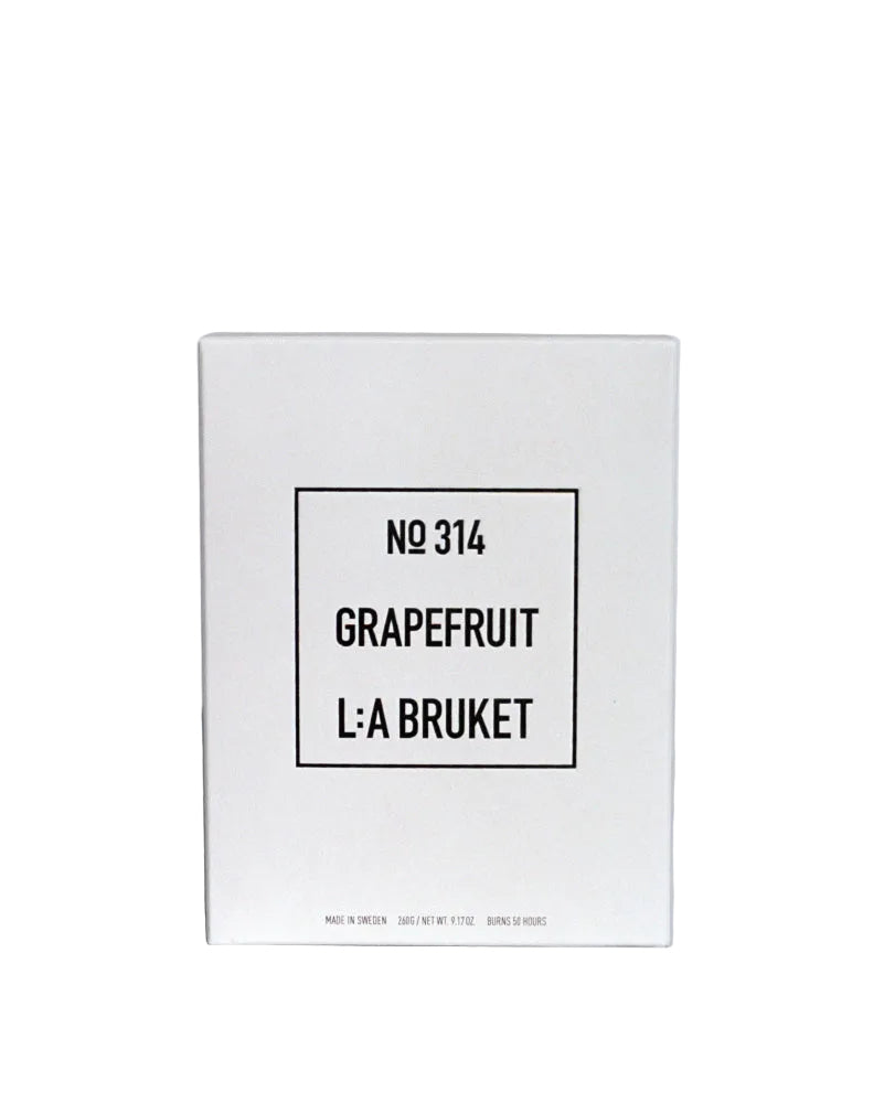 L:A Bruket No. 314 Grapefruit Candle 260g